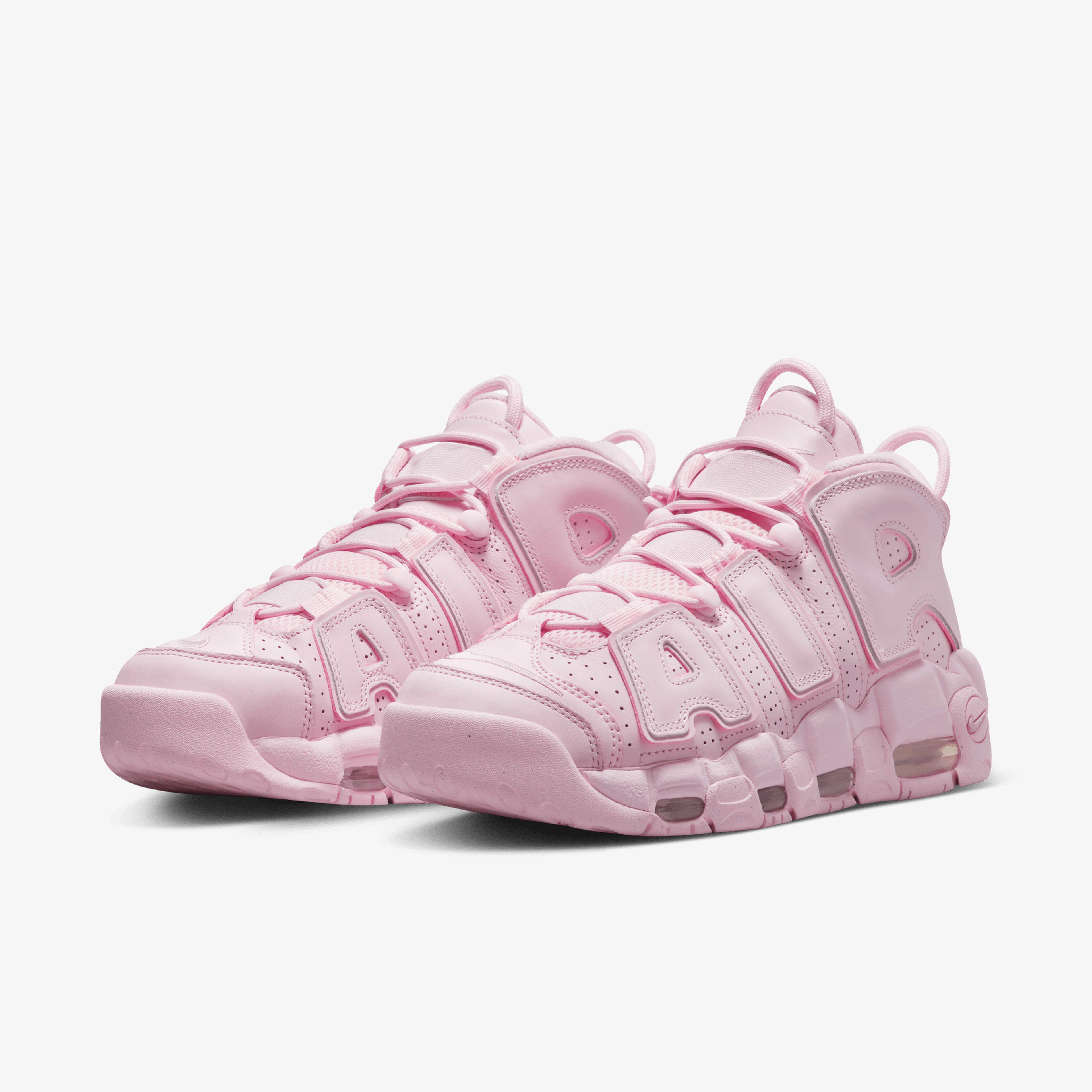 Nike Air More Uptempo Sportswear Kadın Pembe/Beyaz Spor Ayakkabı