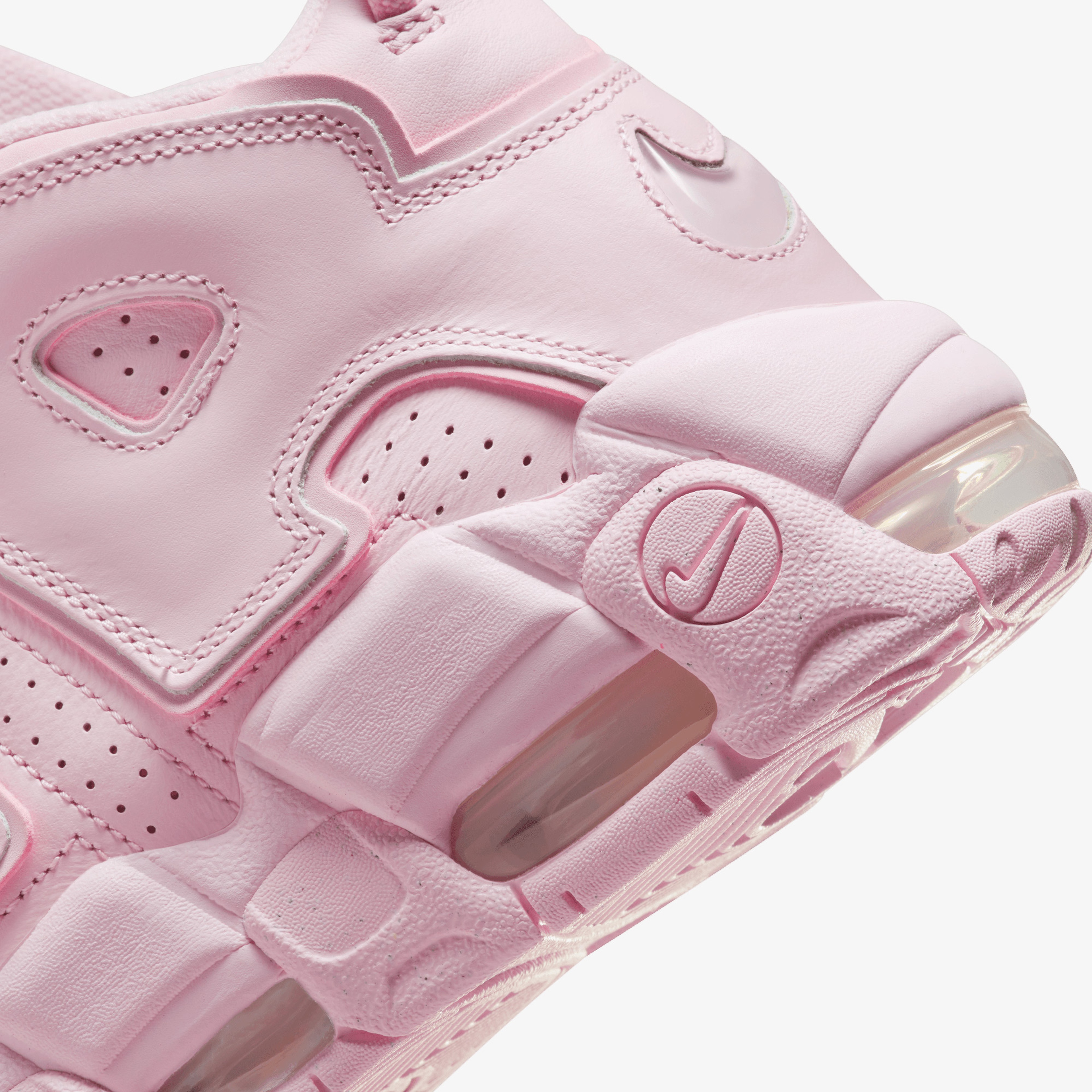 Nike Air More Uptempo Sportswear Kadın Pembe/Beyaz Spor Ayakkabı