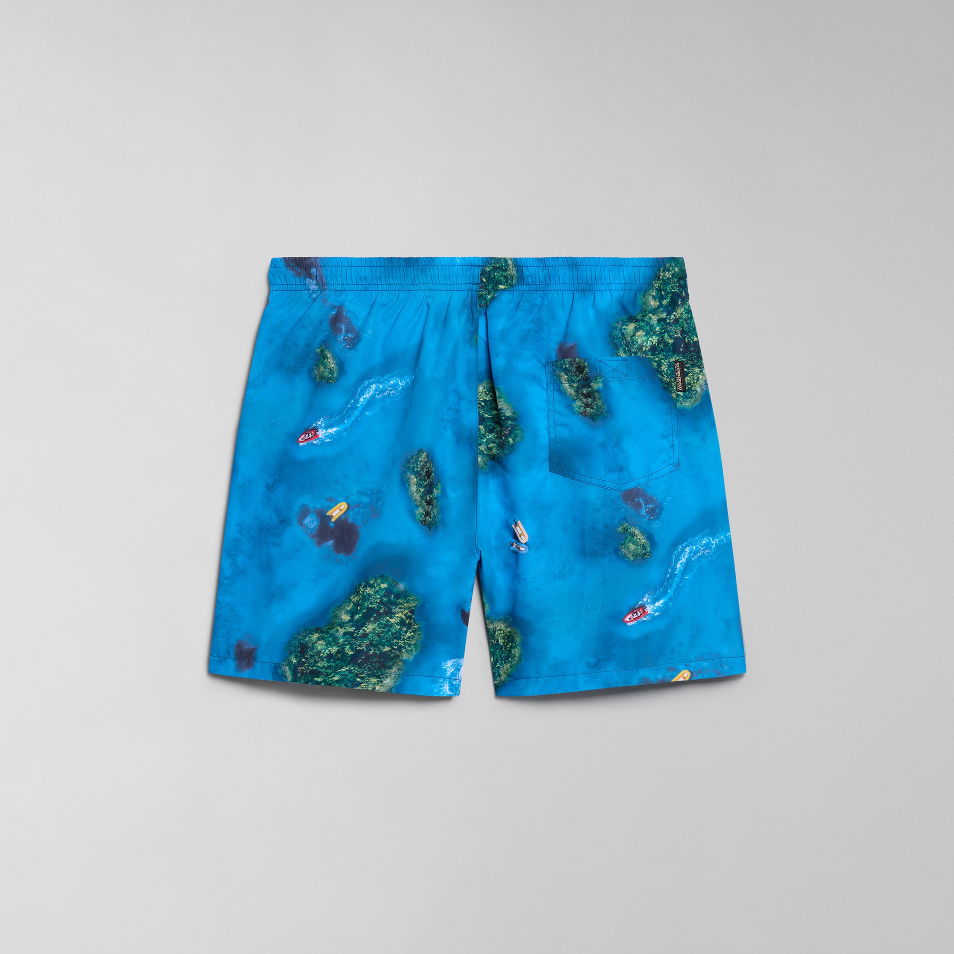 Napapijri V-inuvik Erkek Mavi Deniz Şortu