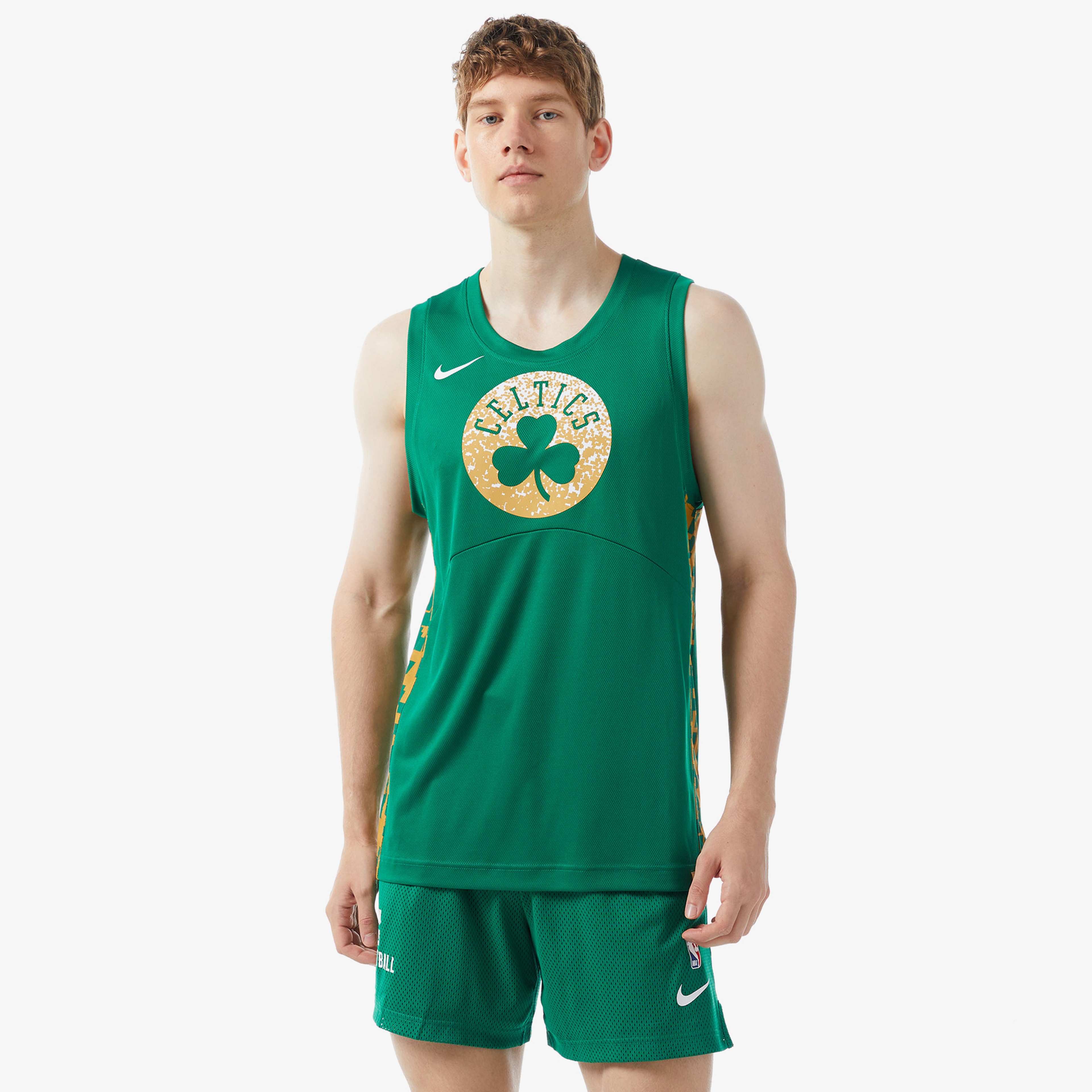 Nike Boston Celtics Starting 5 Dri-FIT NBA Jersey Erkek Yeşil Atlet