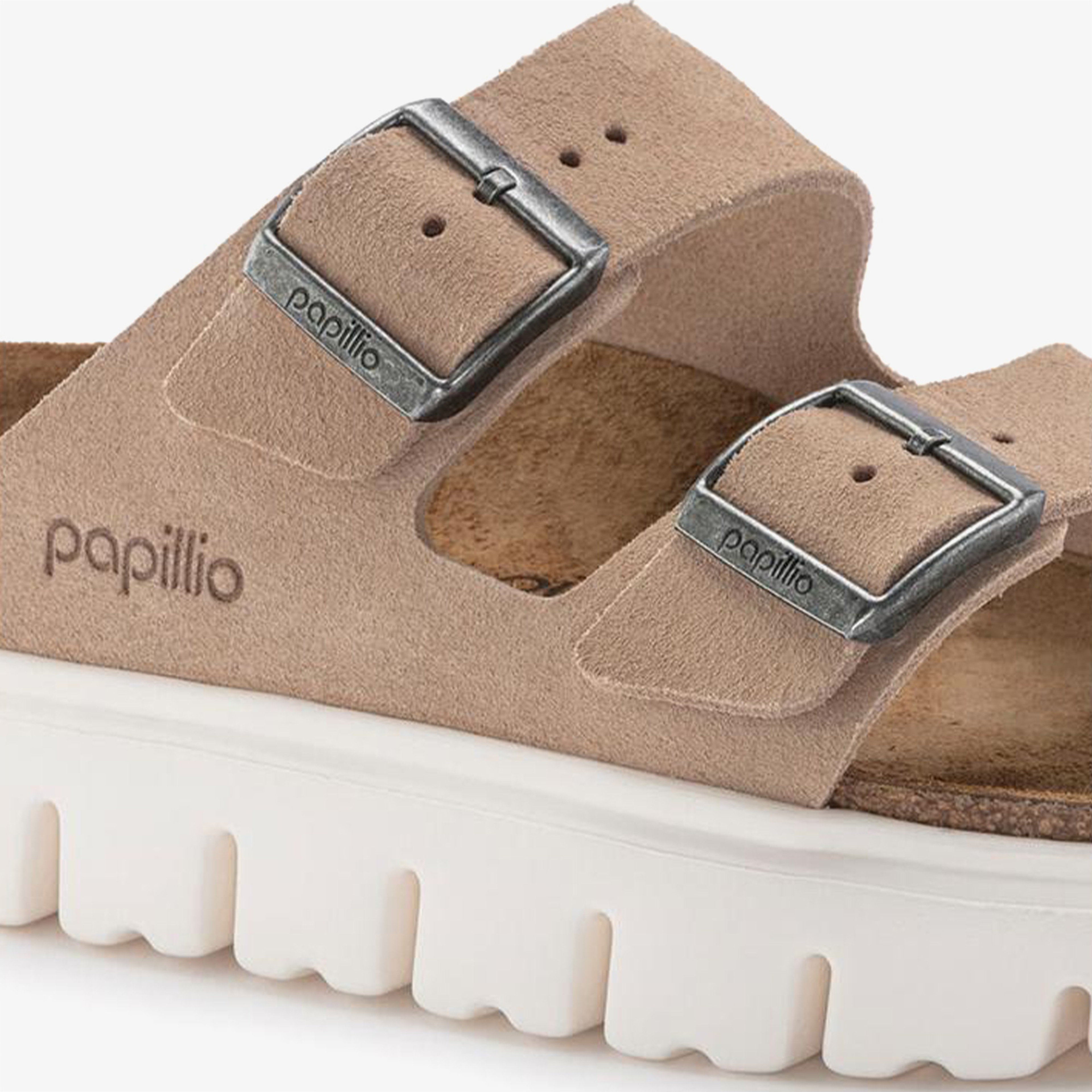 Birkenstock Arizona Chunky Kadın Bej Terlik