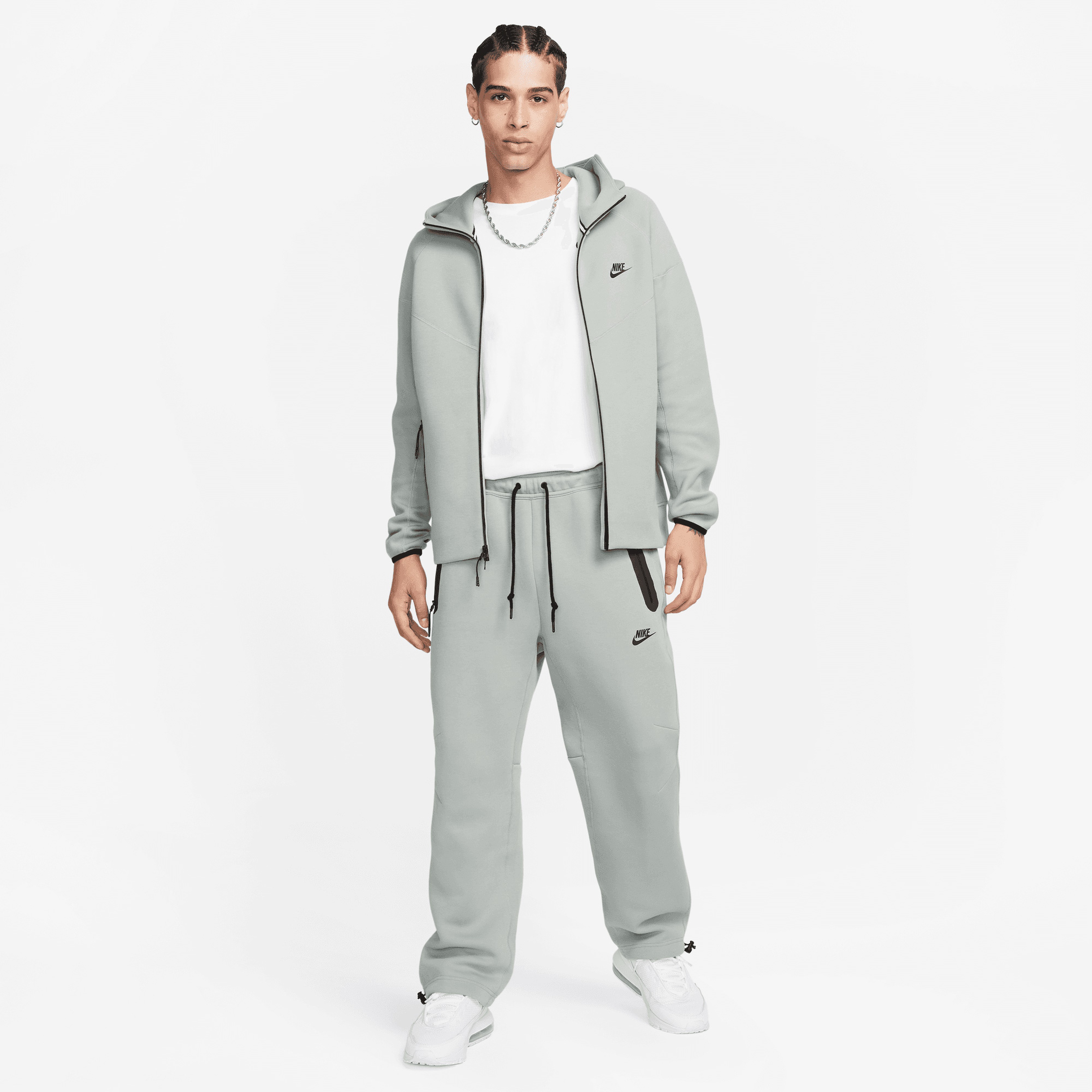 Nike Sportswear Tech Fleece Erkek Gri Eşofman Altı