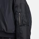 Nike Sportswear Faux Fur Bombeer Kadın Siyah Mont