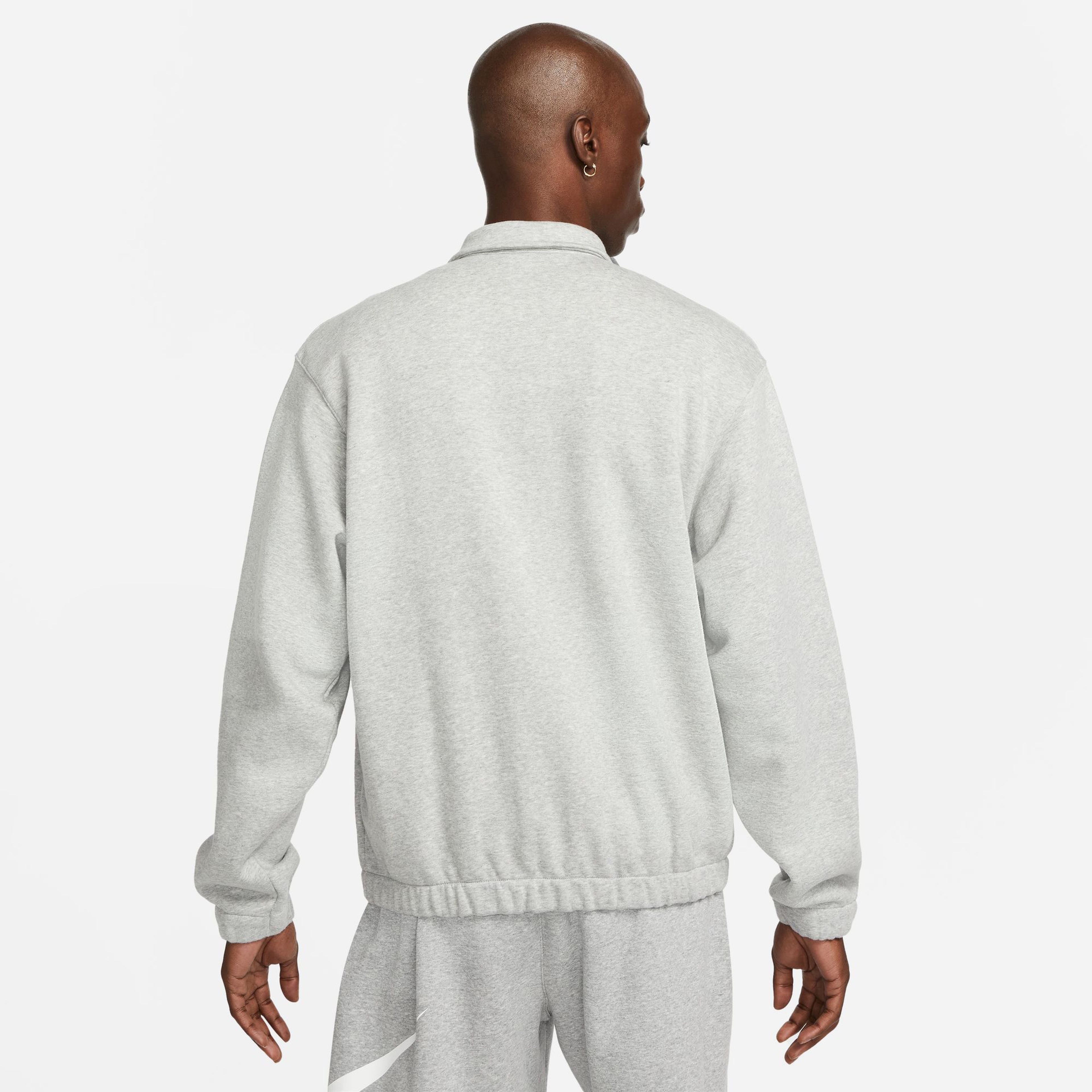 Nike Club Bb Harrington Erkek Gri Ceket