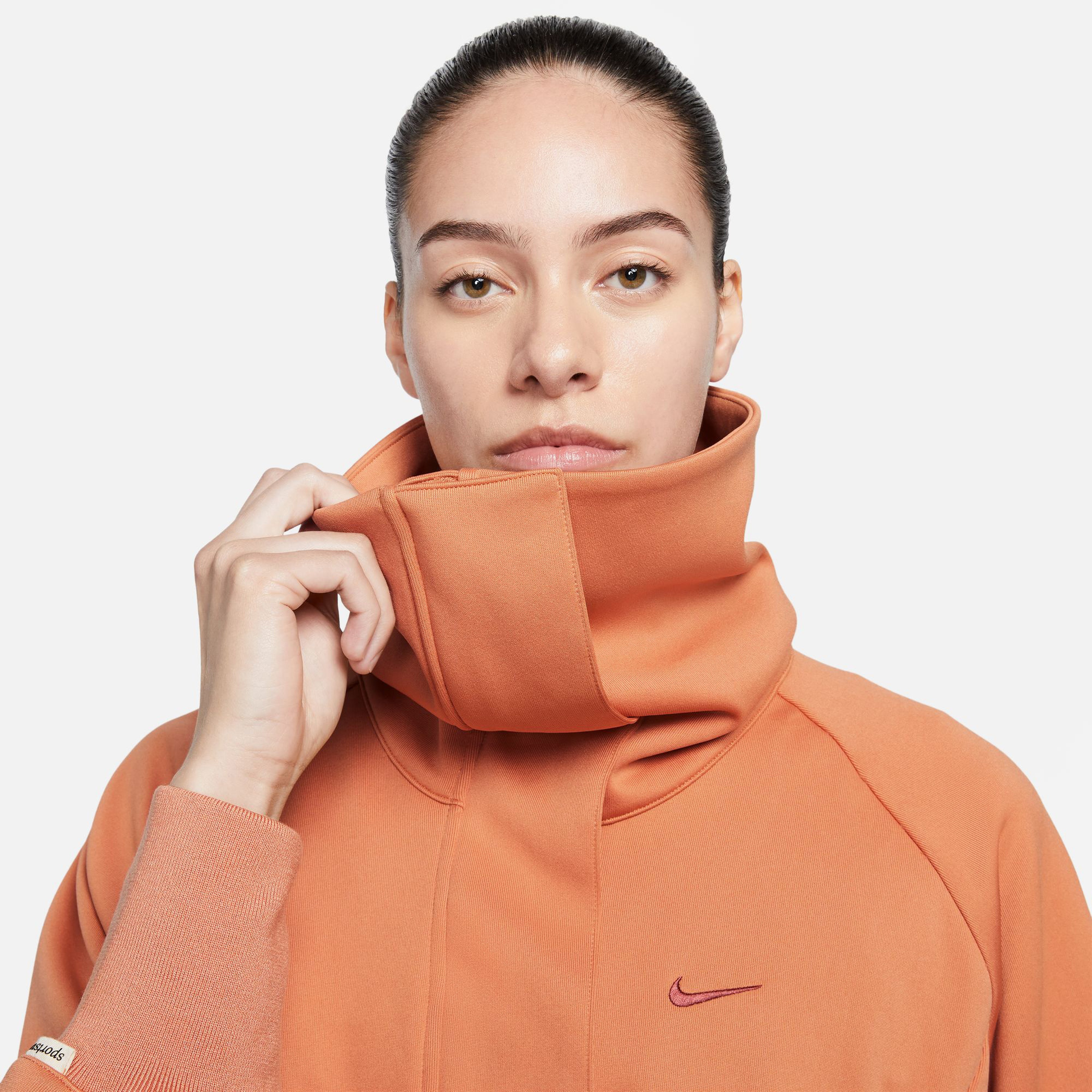 Nike Sportswear Collection Crop Kadın Turuncu Ceket