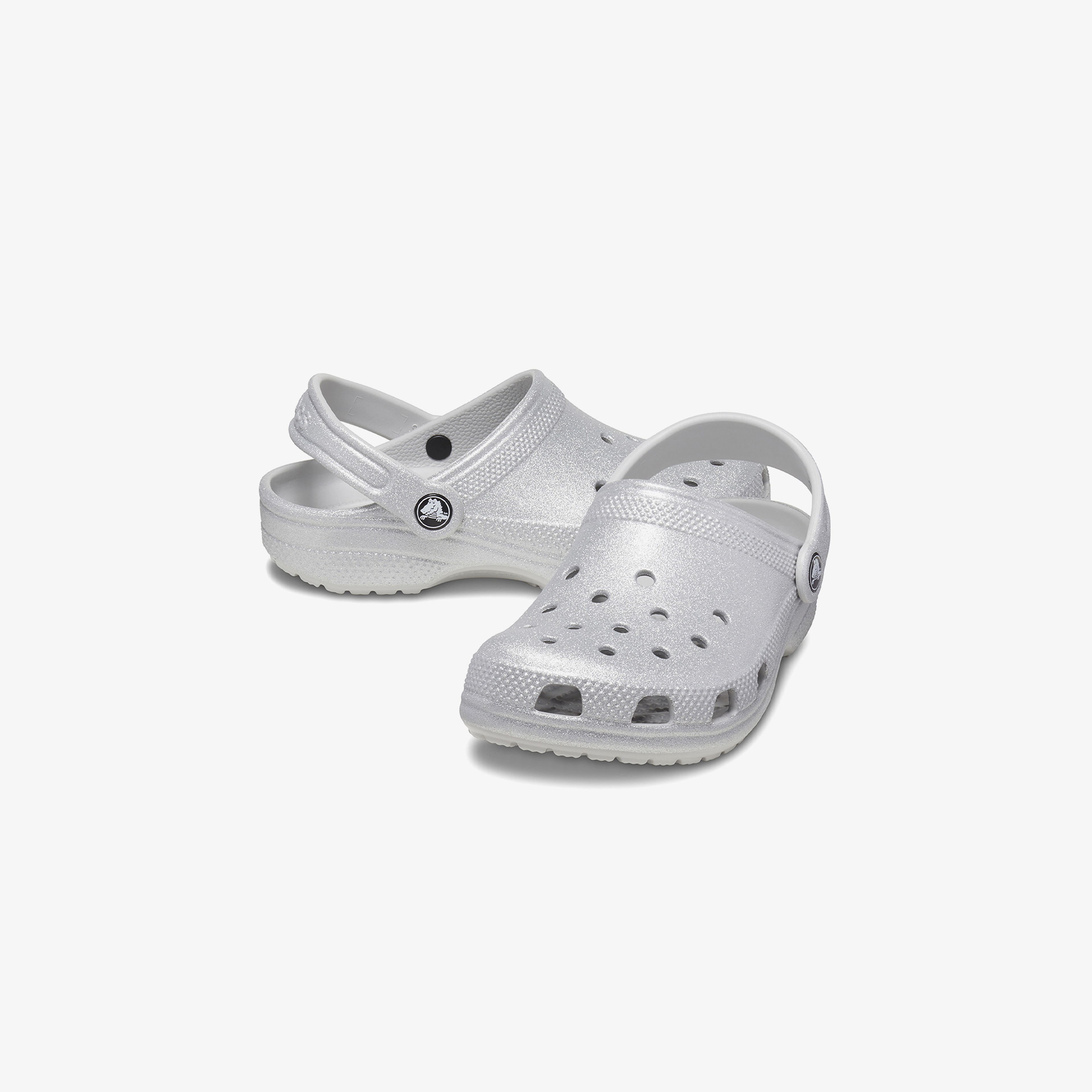 Crocs Classic Glitter T Bebek Gri Terlik
