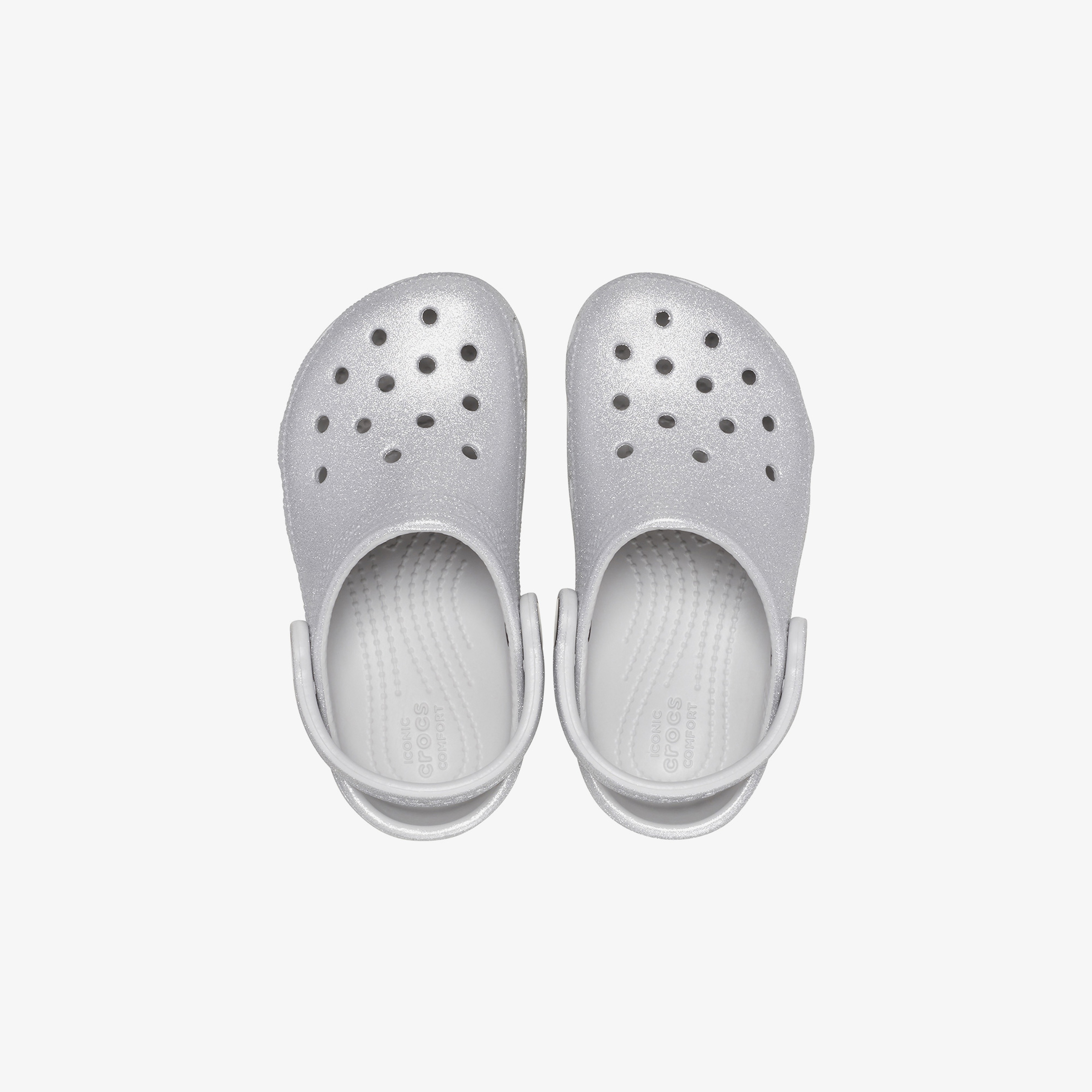 Crocs Classic Glitter T Bebek Gri Terlik