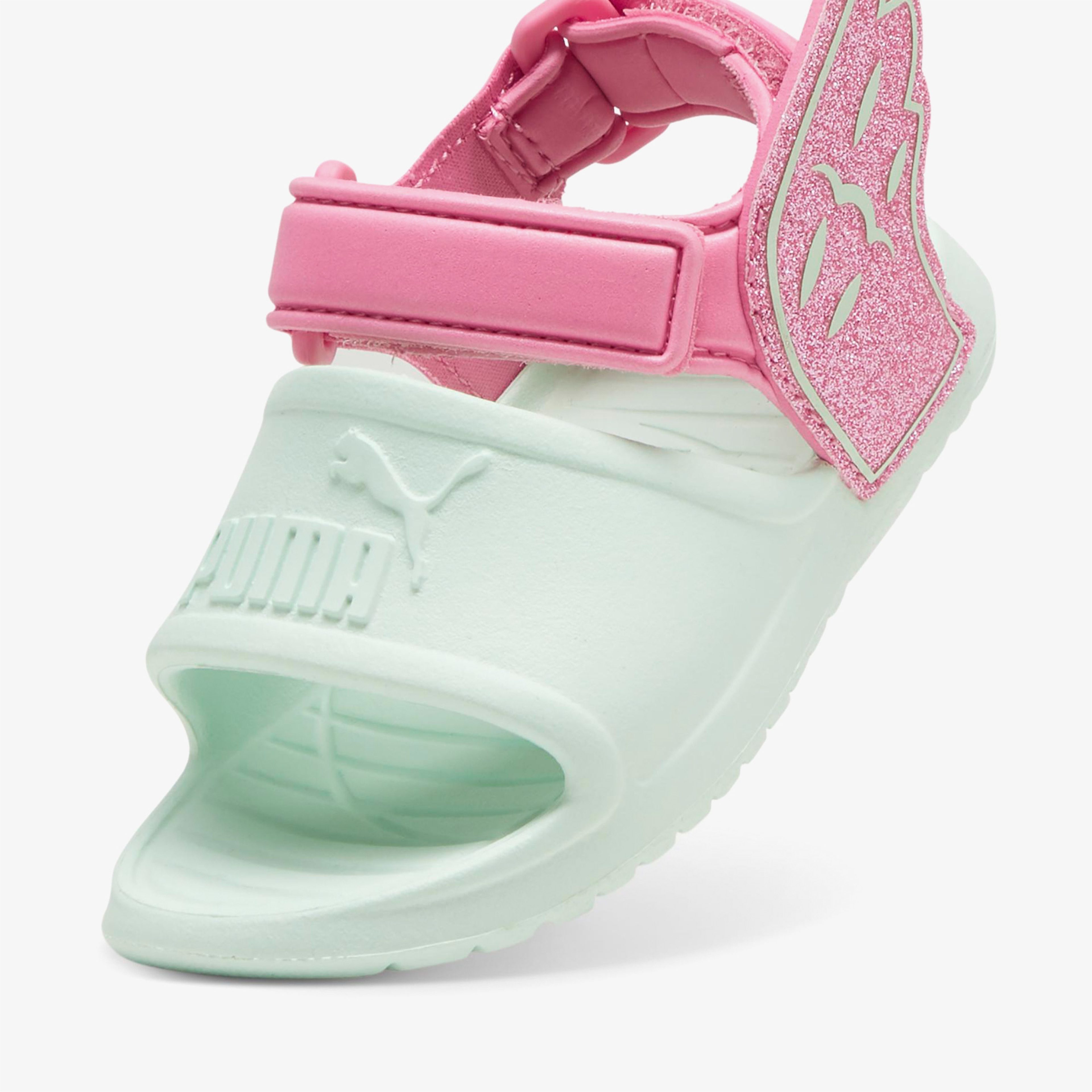 Puma Divecat V2 injex Hero Bebek Yeşil/Pembe Sandalet