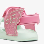 Puma Divecat V2 Injex Hero Glitz Çocuk Yeşil/Pembe Sandalet