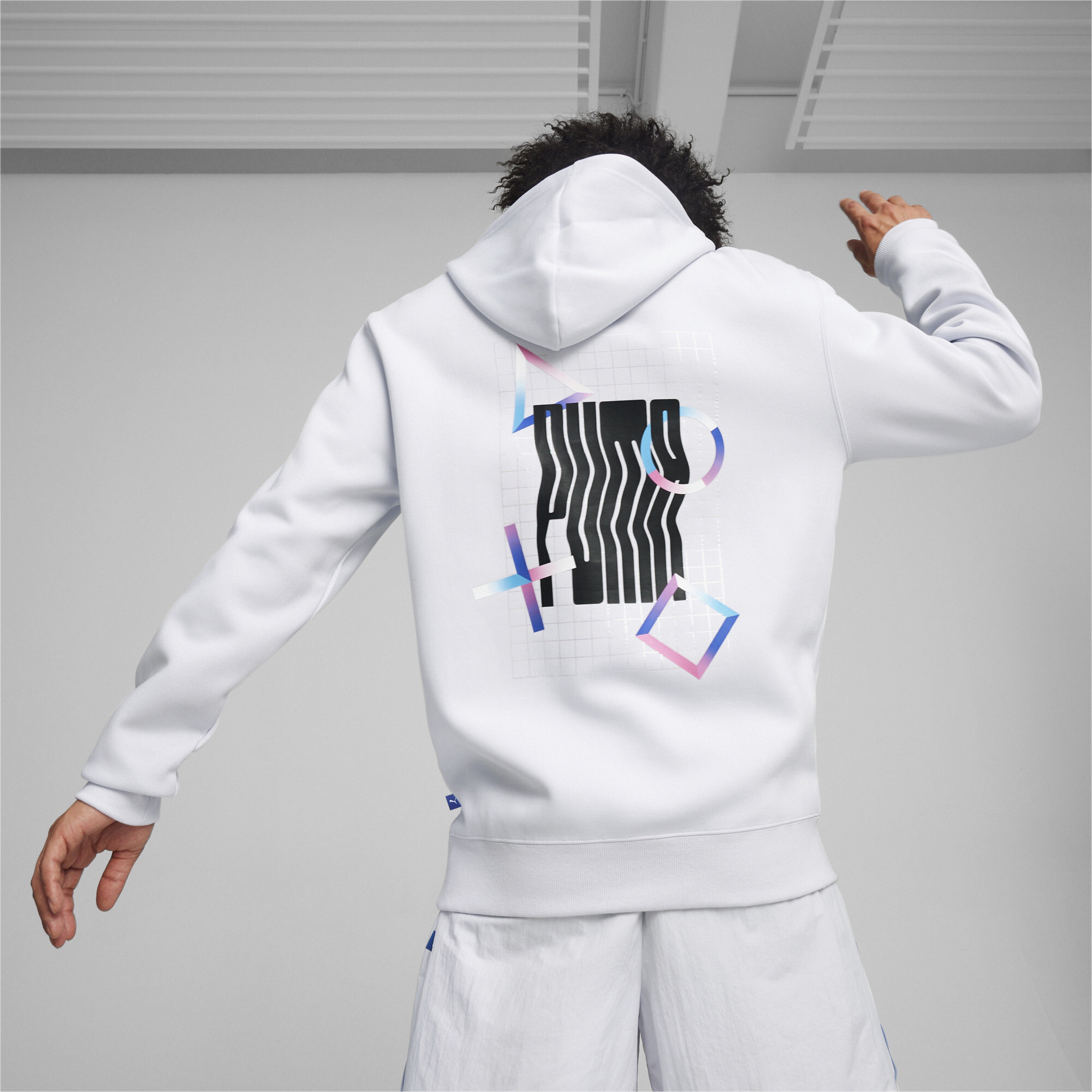 Puma X Playstation Erkek Gri Hoodie