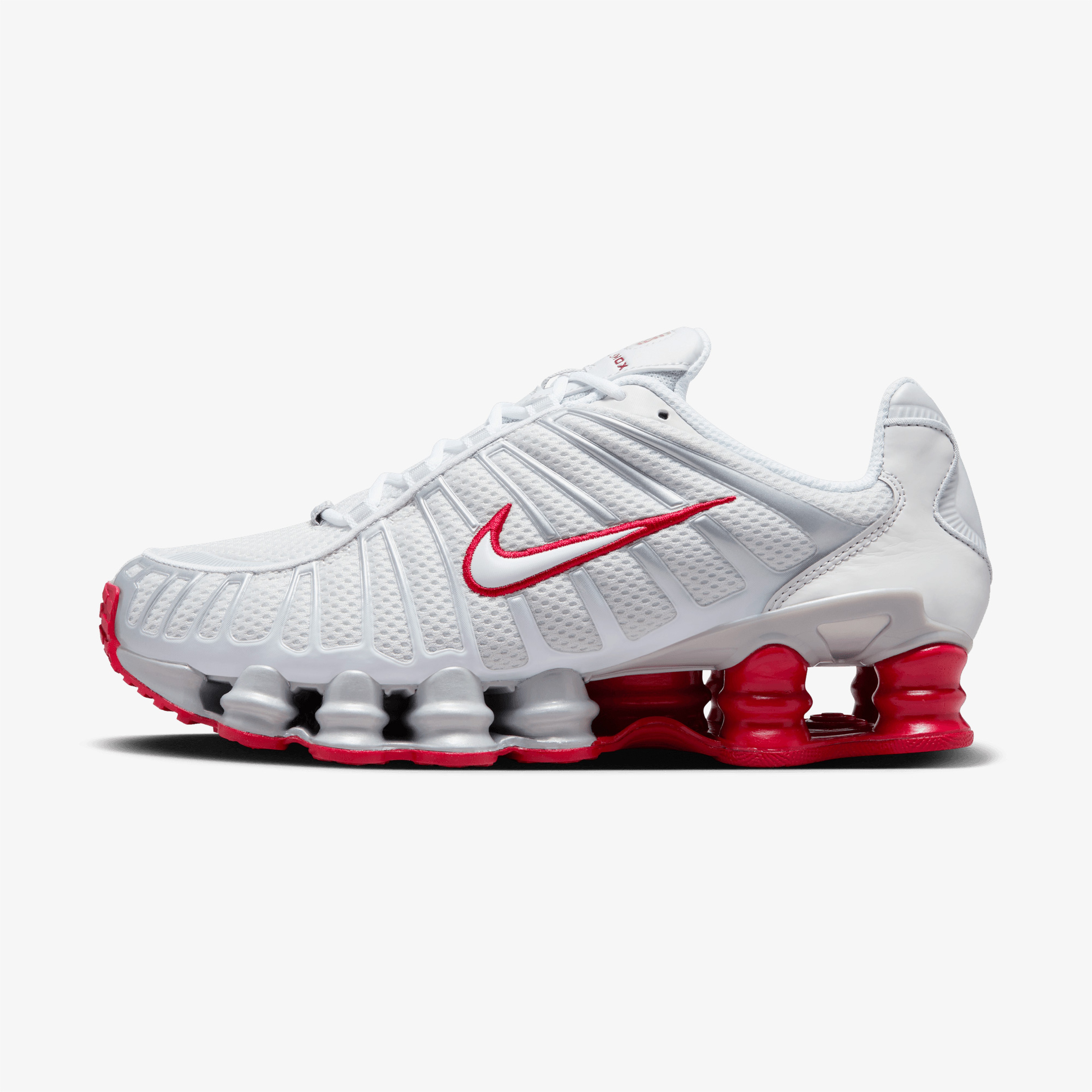 Nike Shox TL Sportswear Kadın Kırmızı/Beyaz Spor Ayakkabı