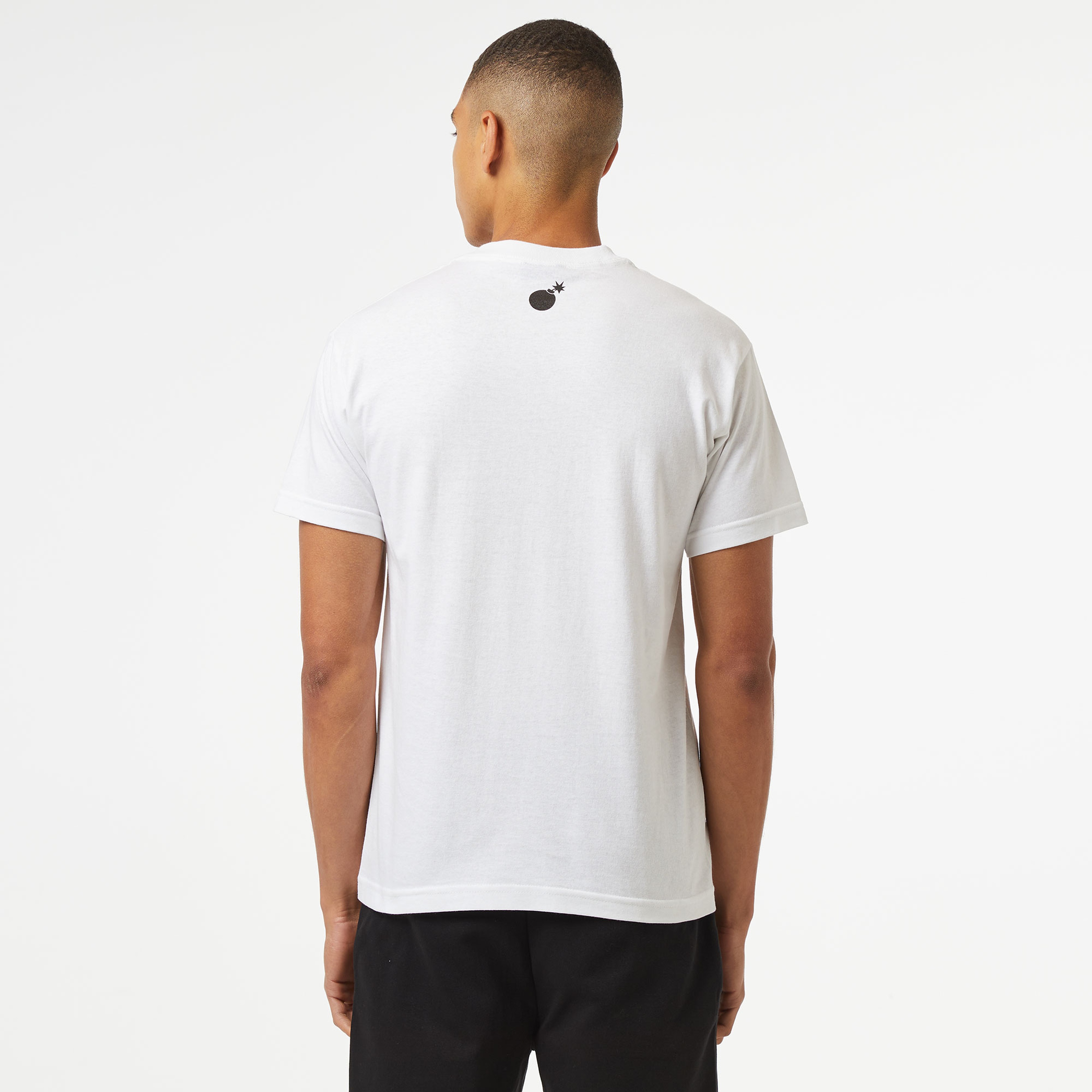 The Hundreds Real Rap Erkek Beyaz T-Shirt