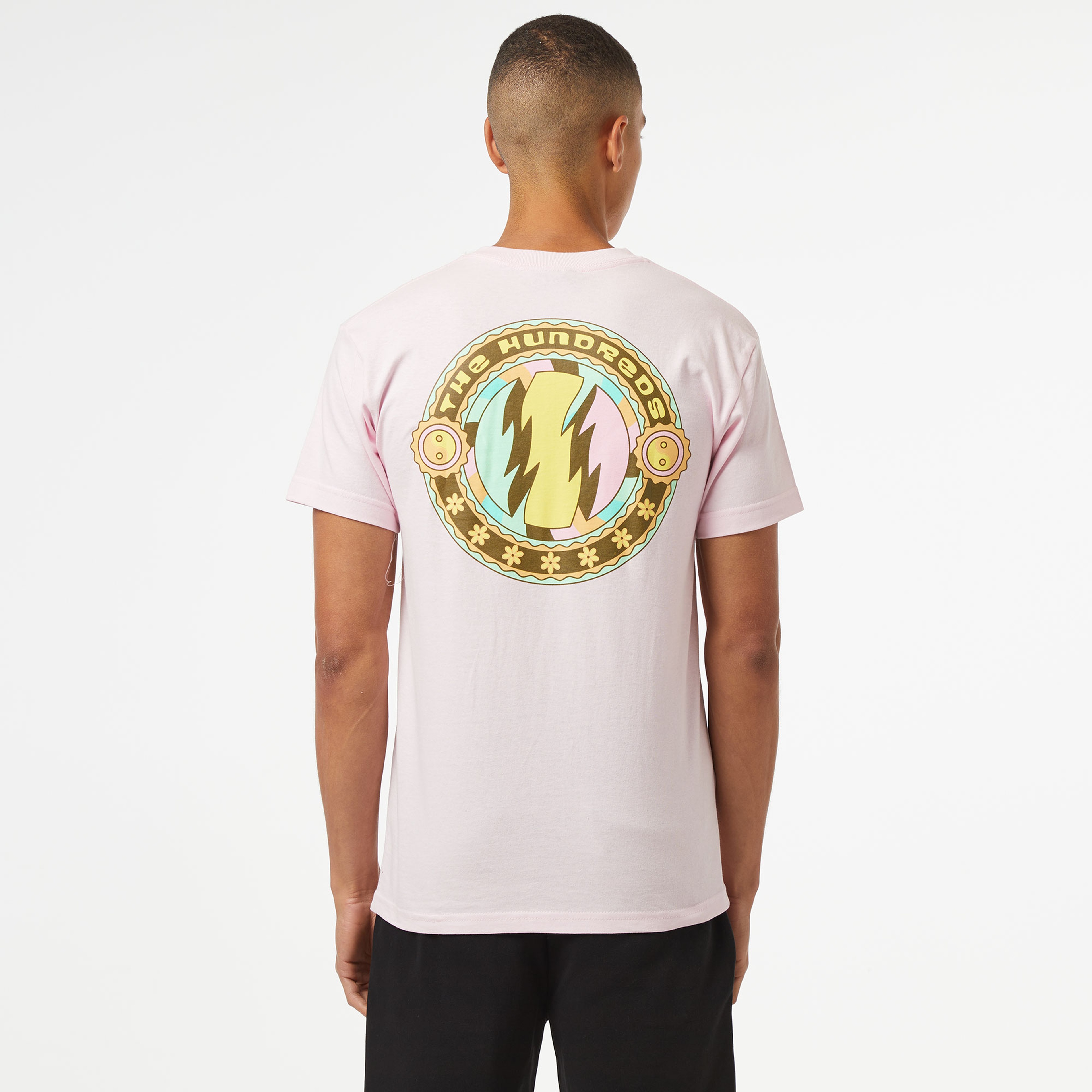 The Hundreds Wildfire Surf Erkek Pembe T-Shirt