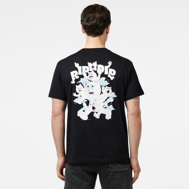 Ripndip Runners Erkek Siyah T-Shirt