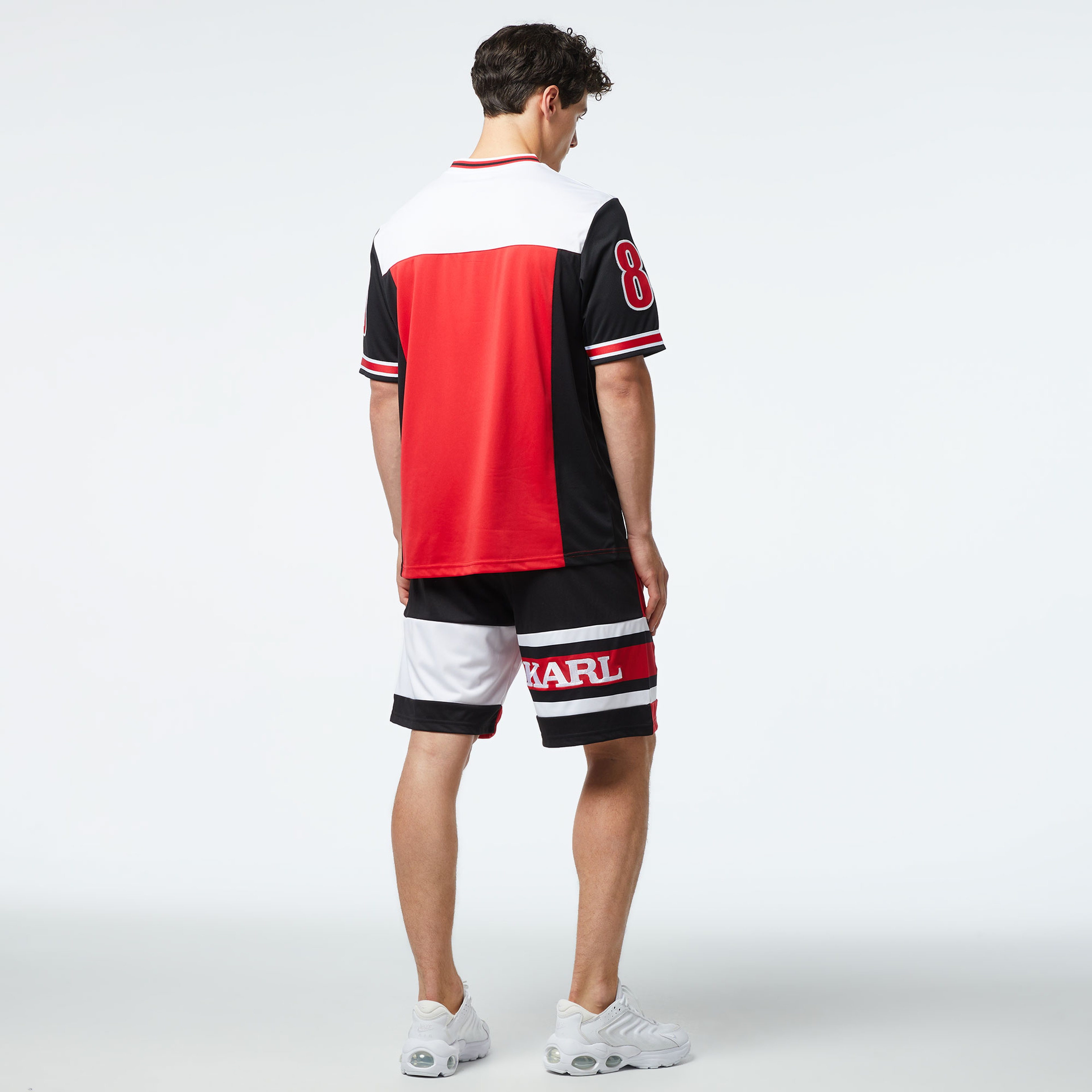 Karl Kani Retro Block Erkek Kırmızı Şort