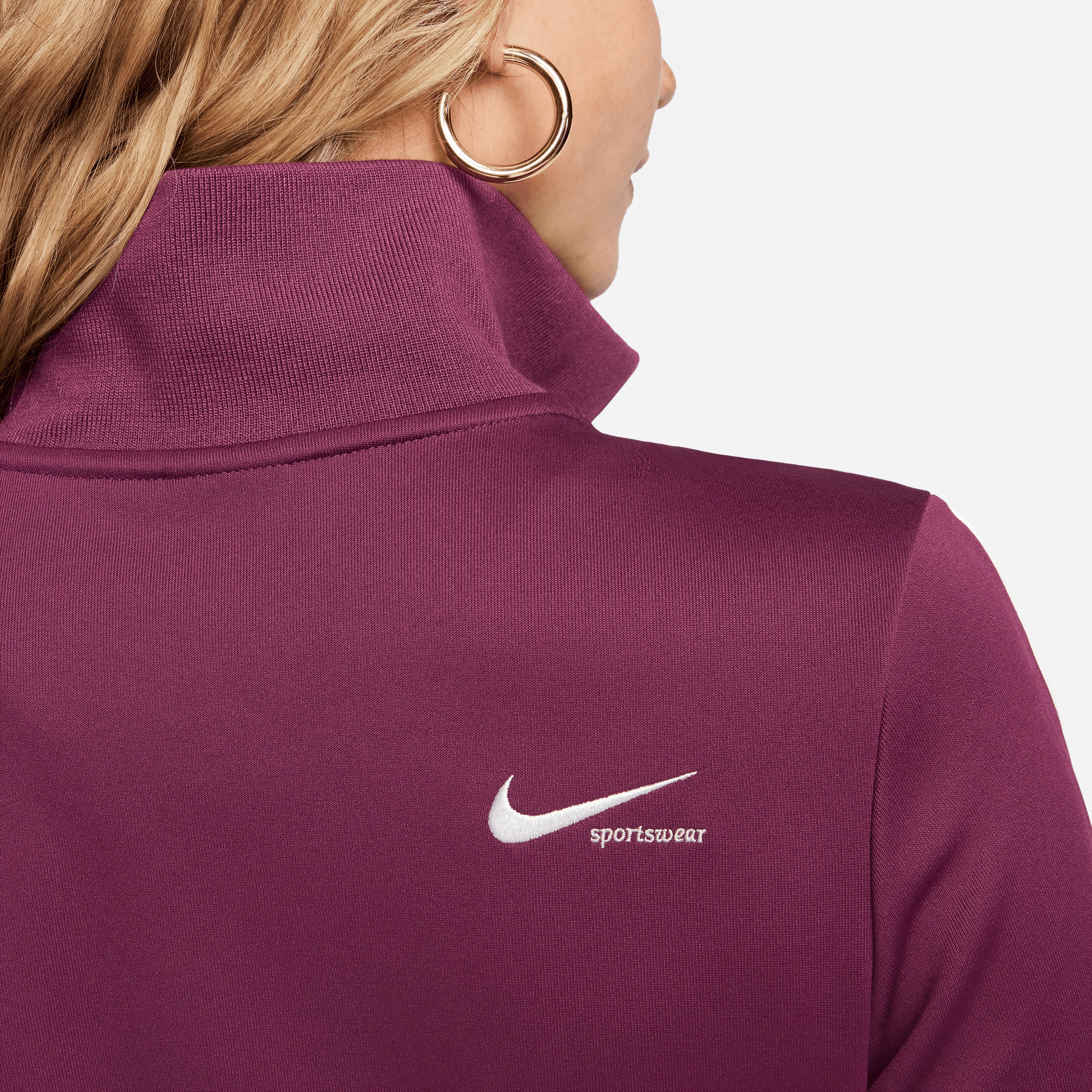 Nike Sportswear Collection Assym Kadın Kırmızı/Pembe Elbise
