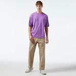 Champion Crewneck Erkek Mor T-Shirt