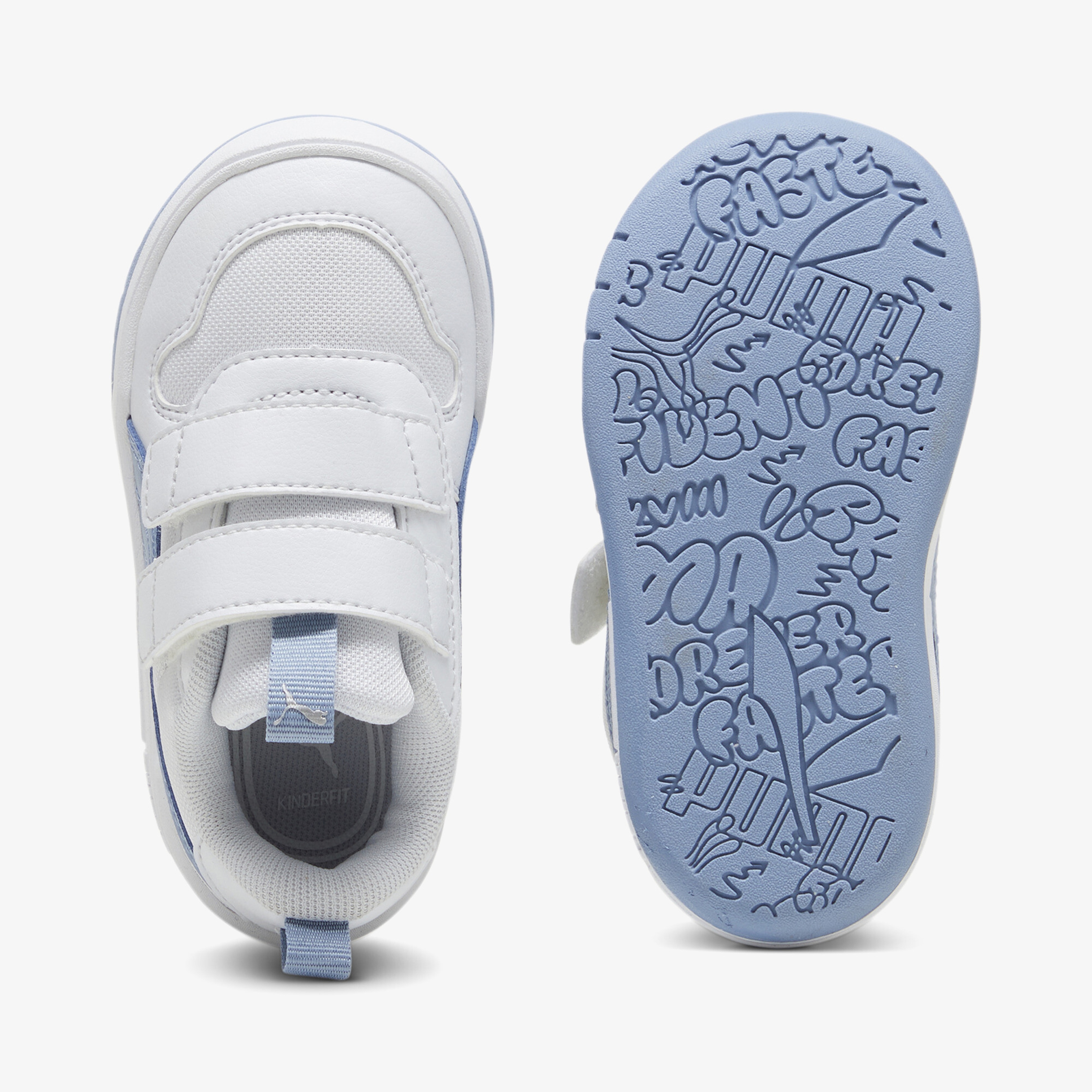 Puma Multiflex Mesh Bebek Beyaz Spor Ayakkabı