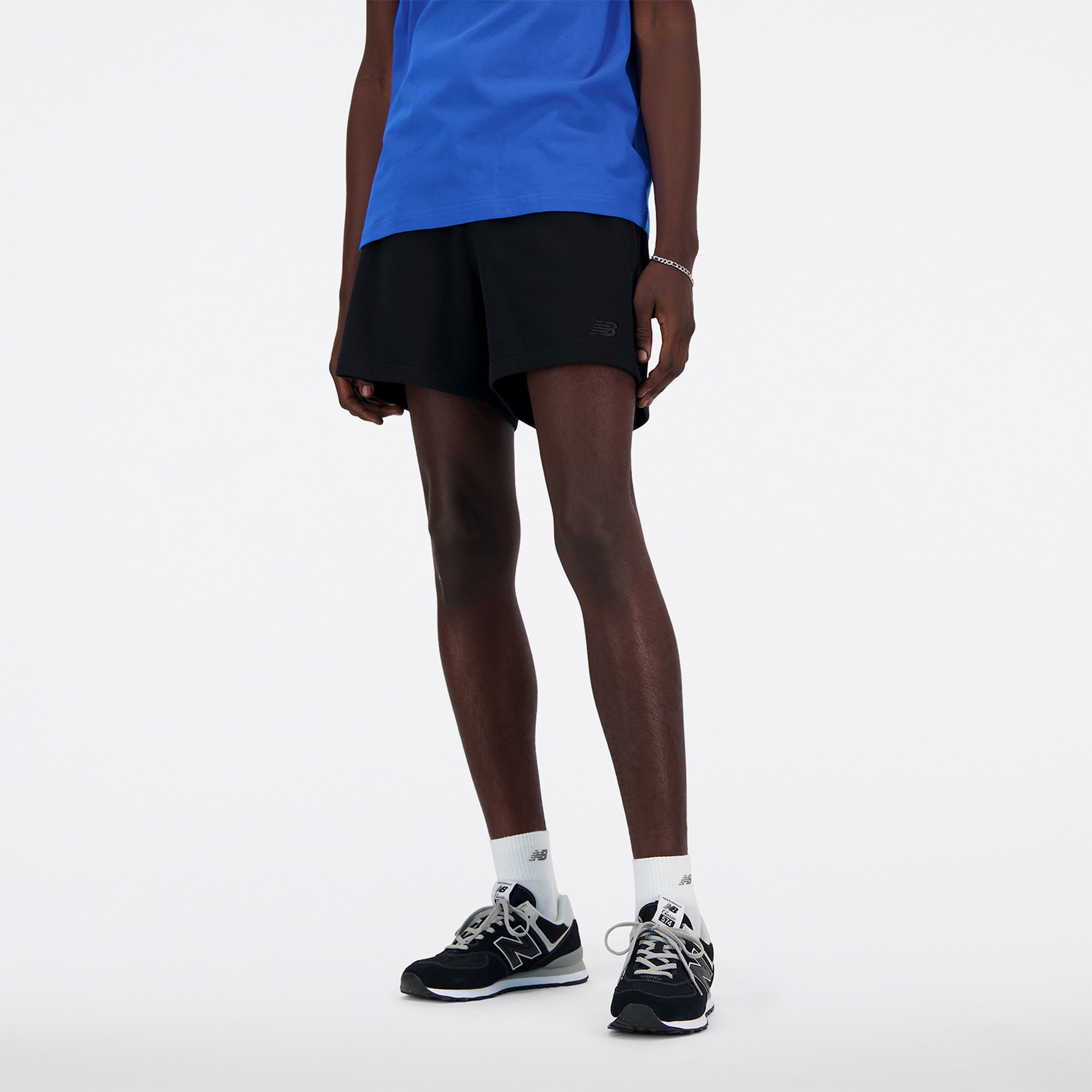 New Balance NB Athletics French Terry Erkek Siyah Şort