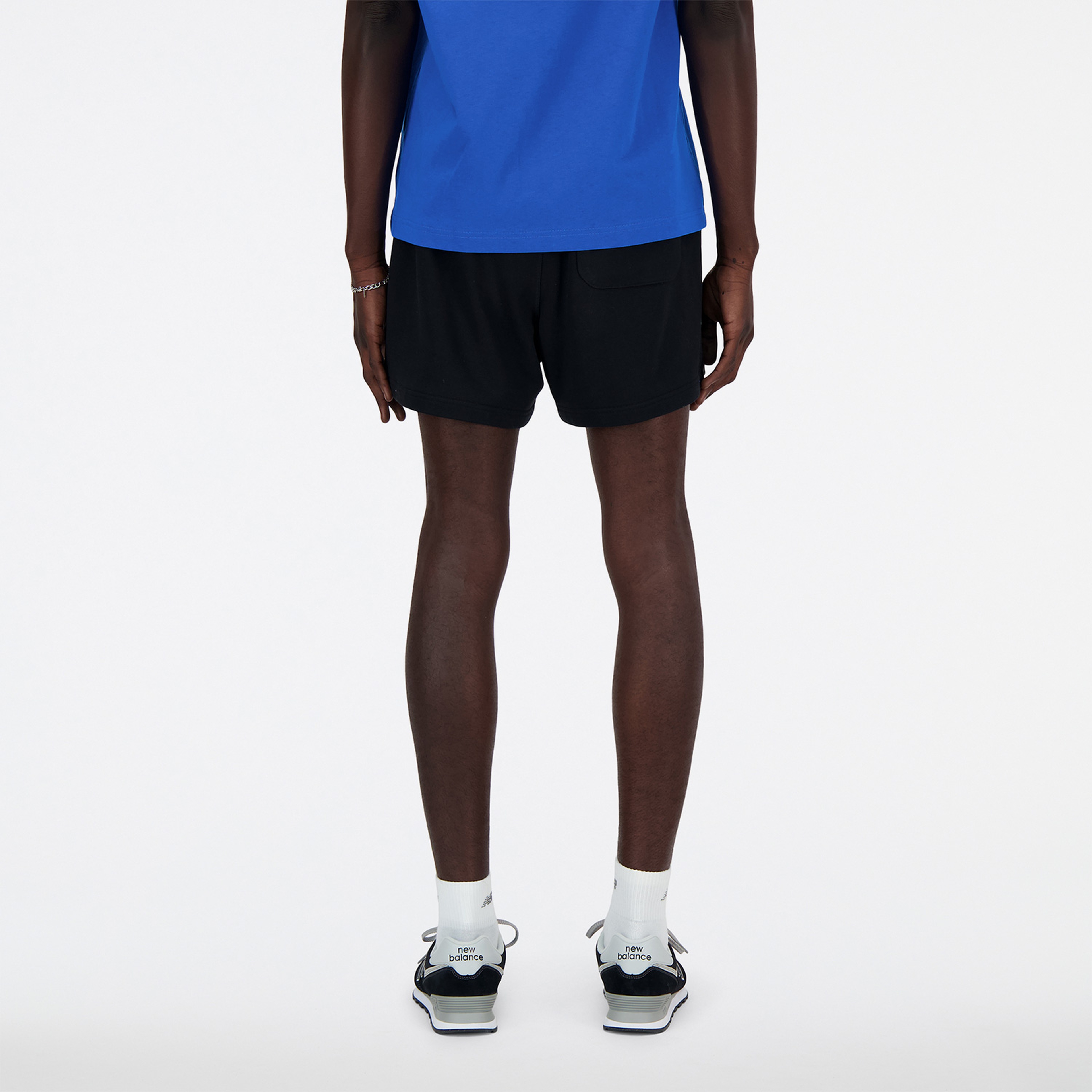 New Balance NB Athletics French Terry Erkek Siyah Şort