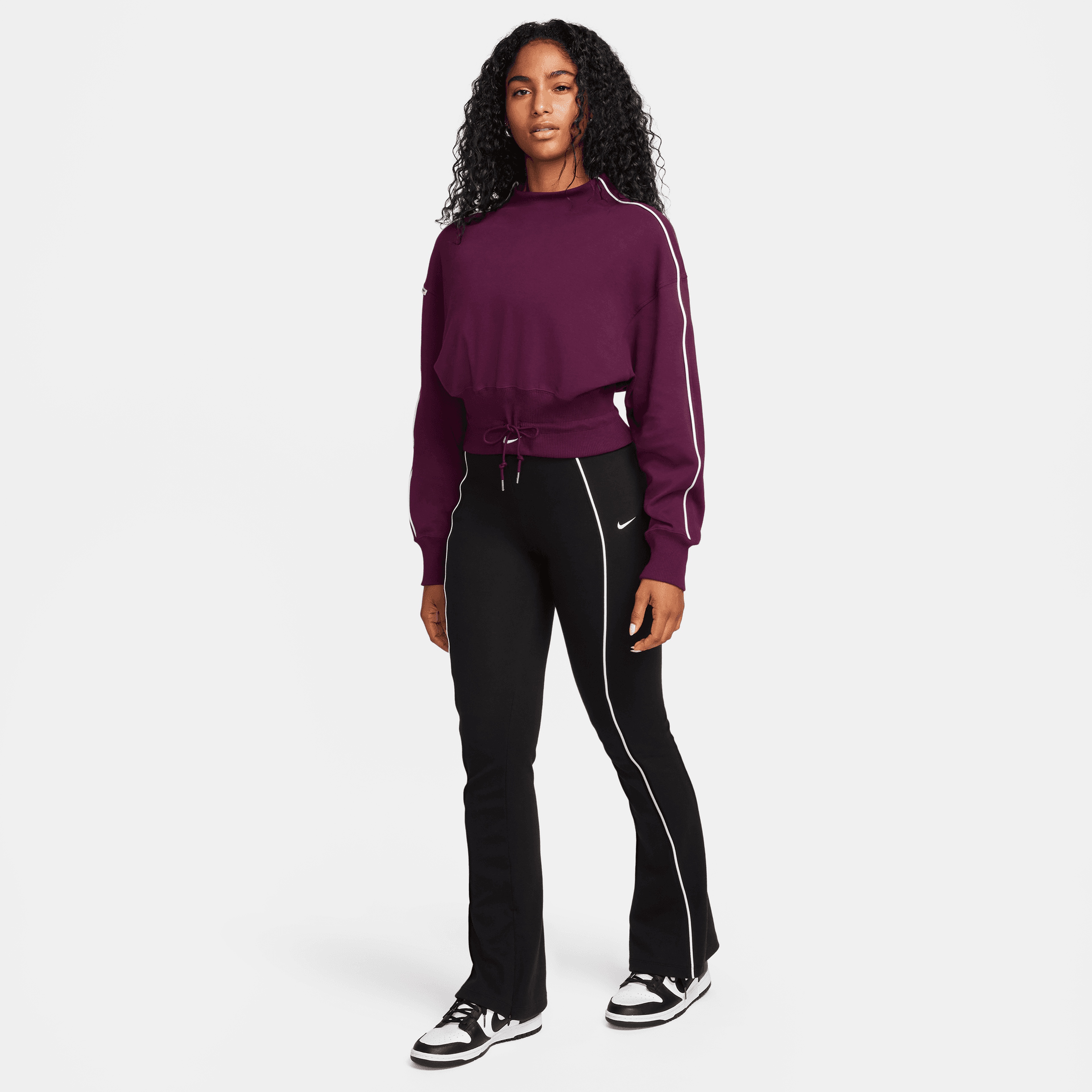 Nike Sportswear Collection Mck Nck  Kadın Mor Sweatshirt