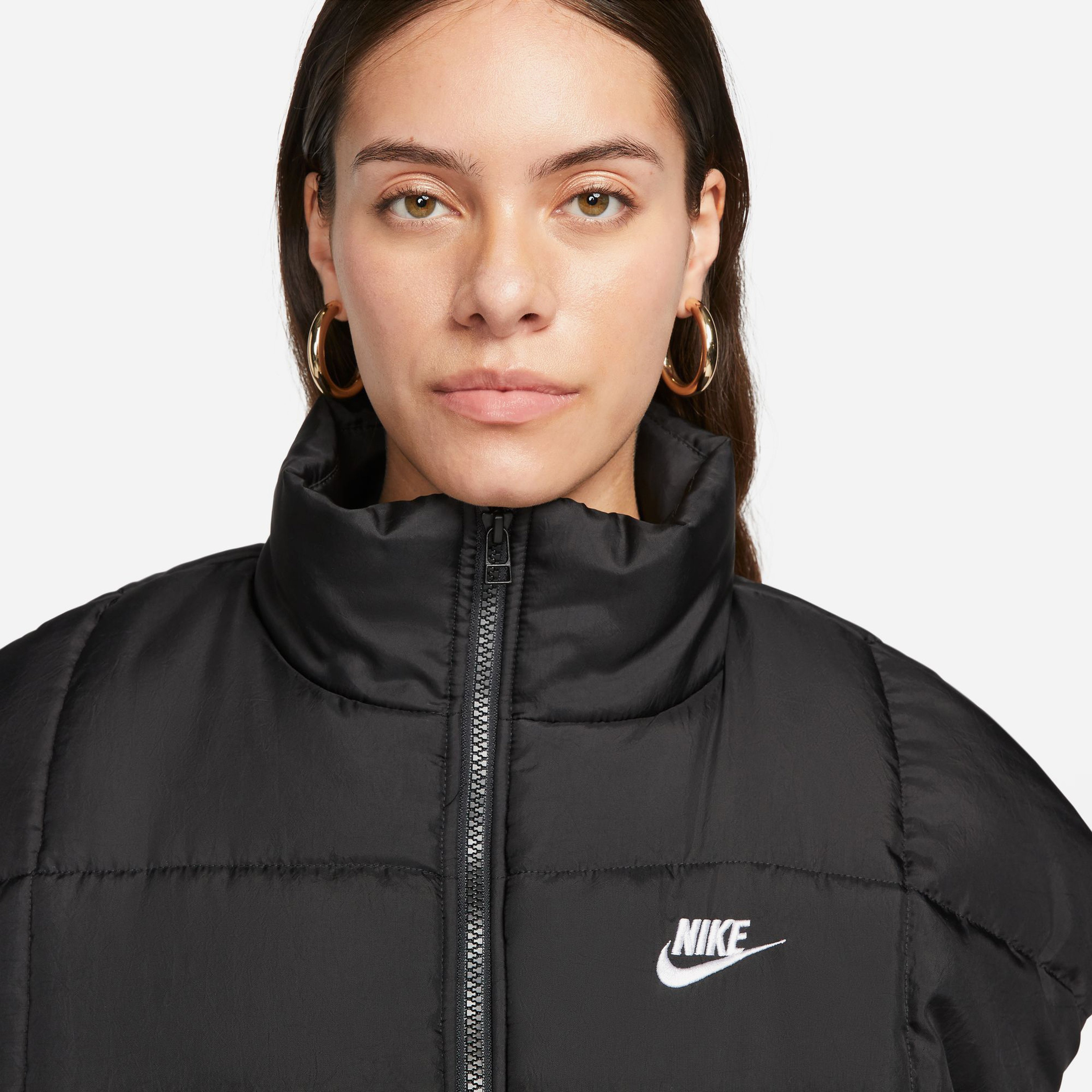 Nike Sportswear Therma Fit Classic Vest Kadın Siyah Yelek