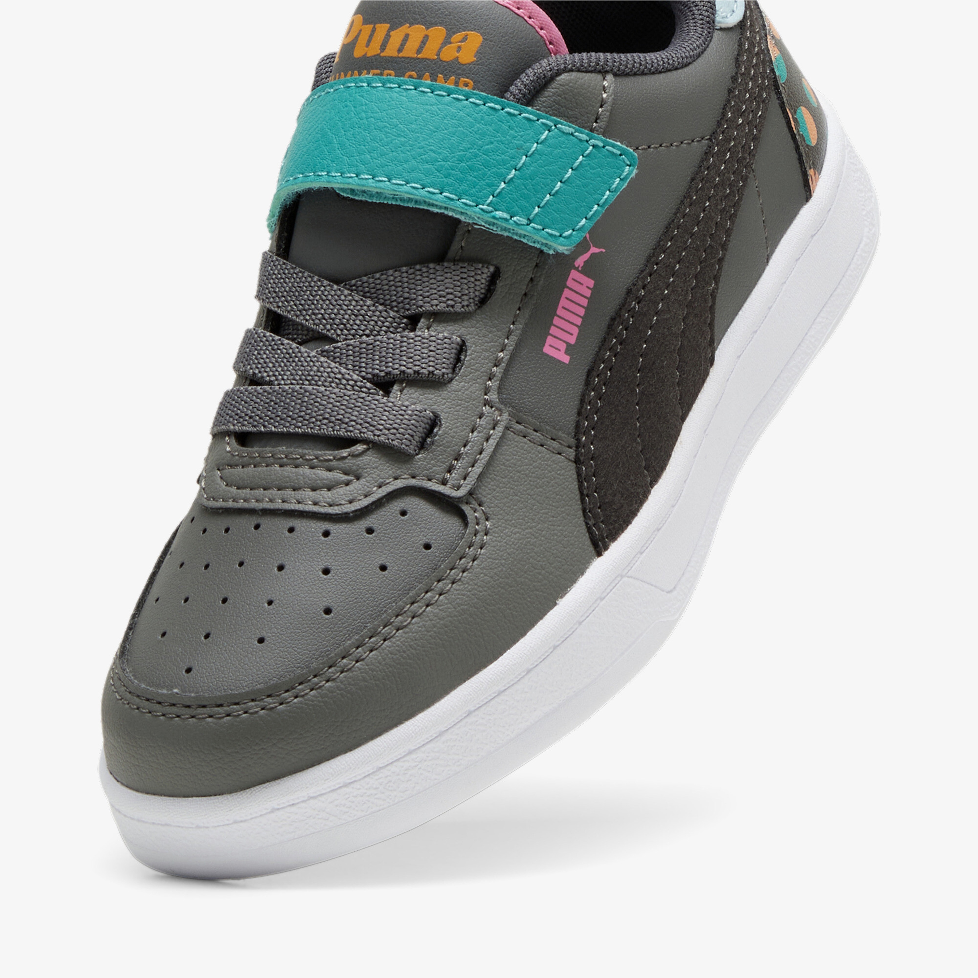 Puma Caven 2.0 Summer Ac+ Çocuk Gri Spor Ayakkabı