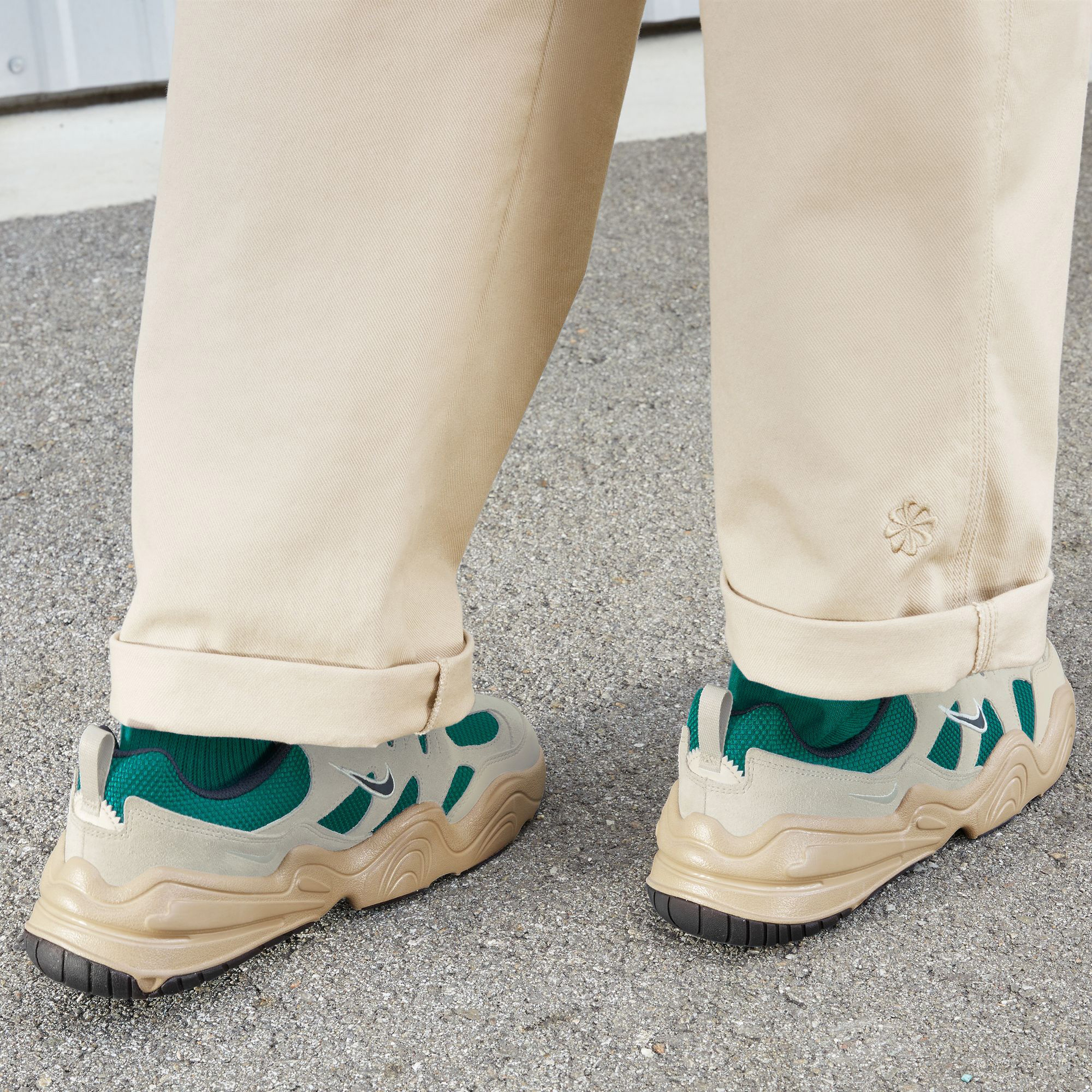 Nike Tech Hera Erkek Krem/Yeşil Spor Ayakkabı