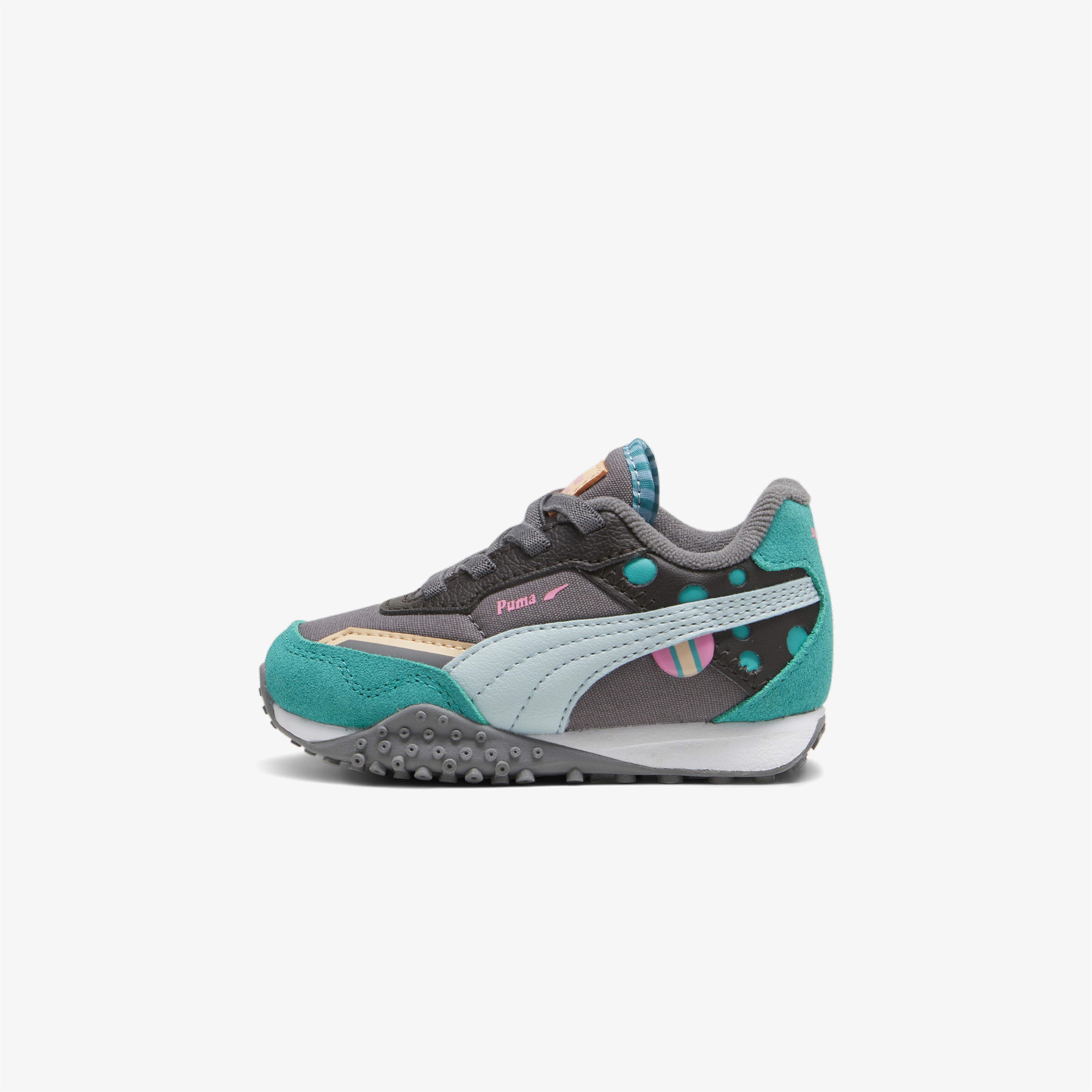 Puma Blktop Rider Summer Camp Ac Bebek Yeşil/Gri Spor Ayakkabı