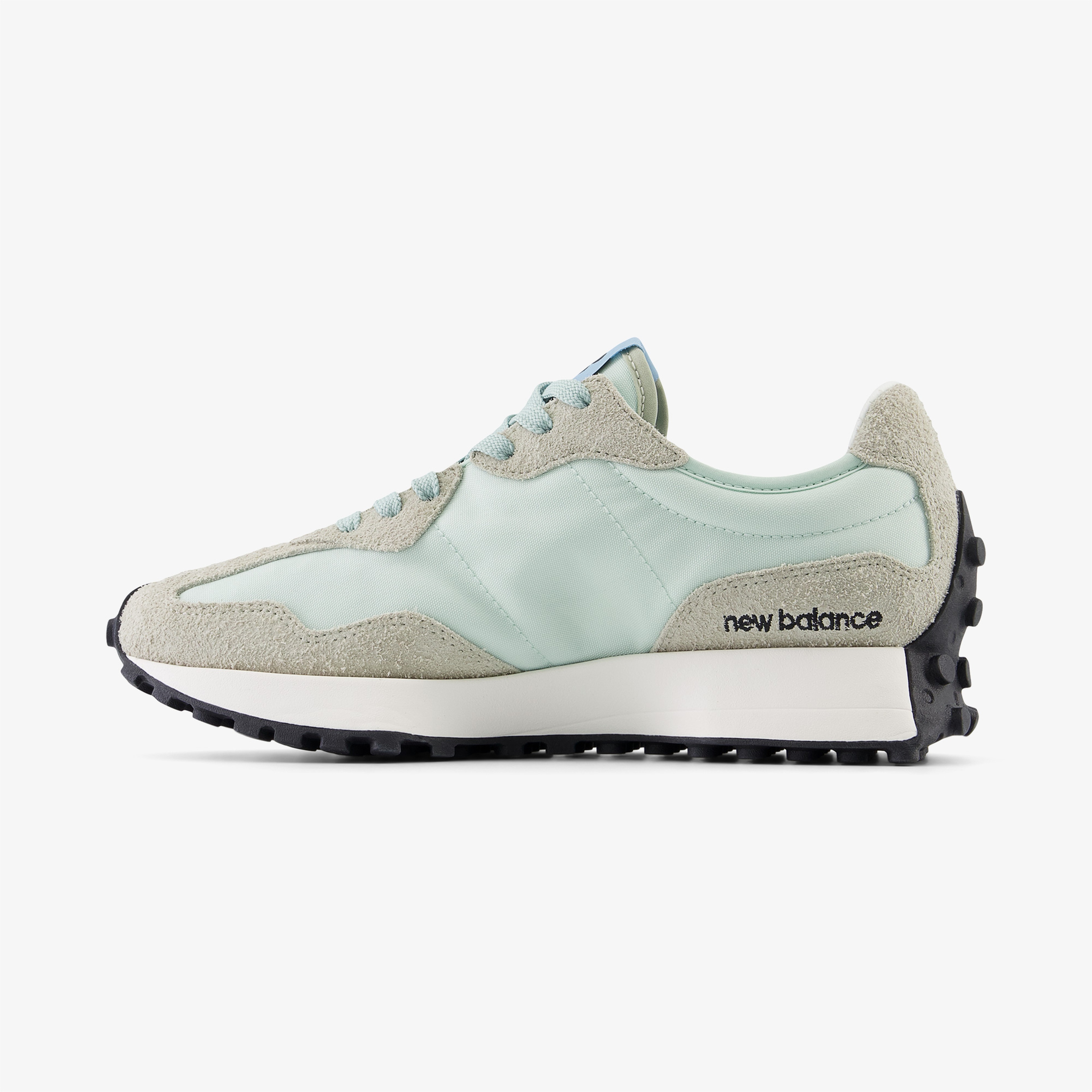New Balance 327 Kadın Bej/Yeşil Spor Ayakkabı