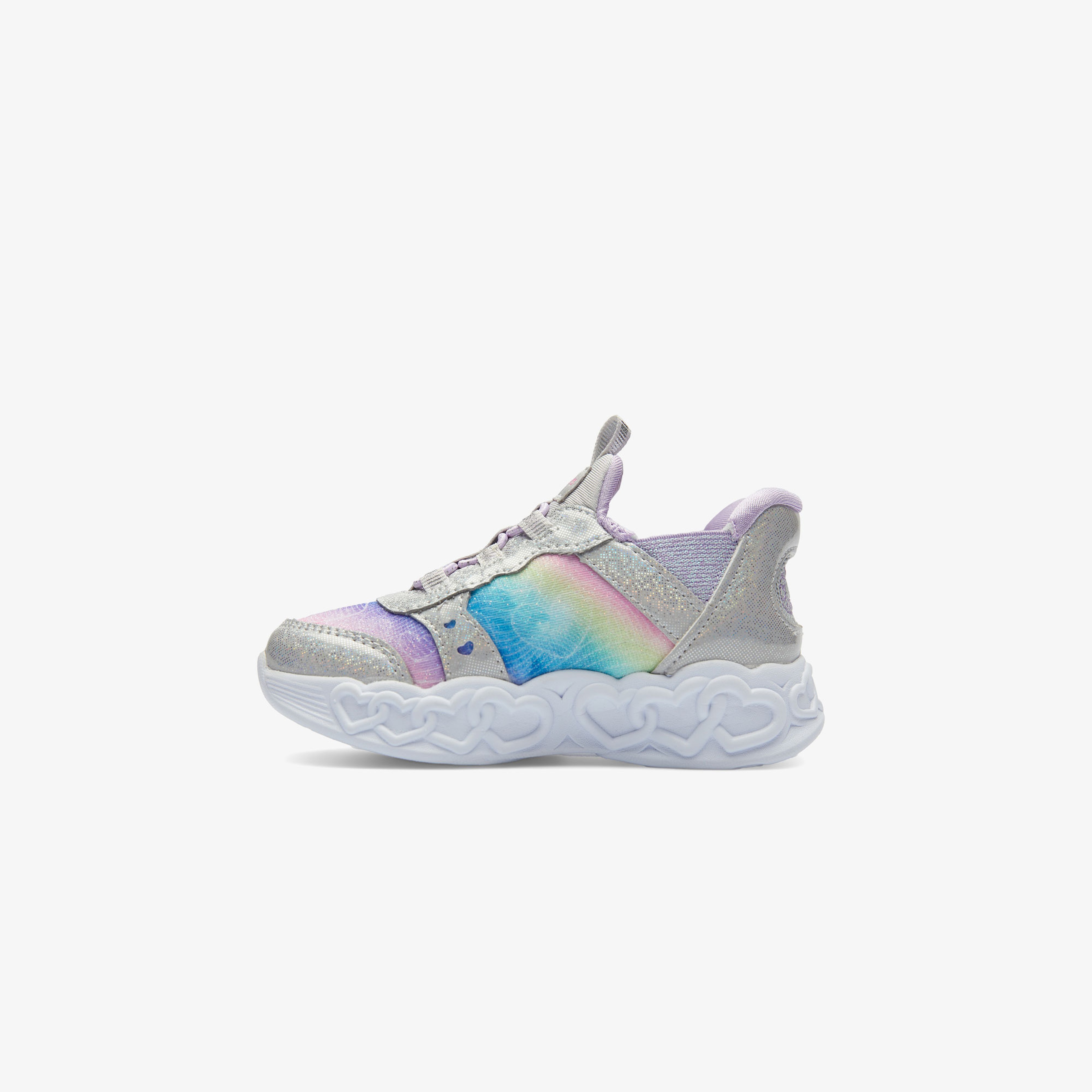 Skechers Infinite Heart Lights Bebek Gri Spor Ayakkabı