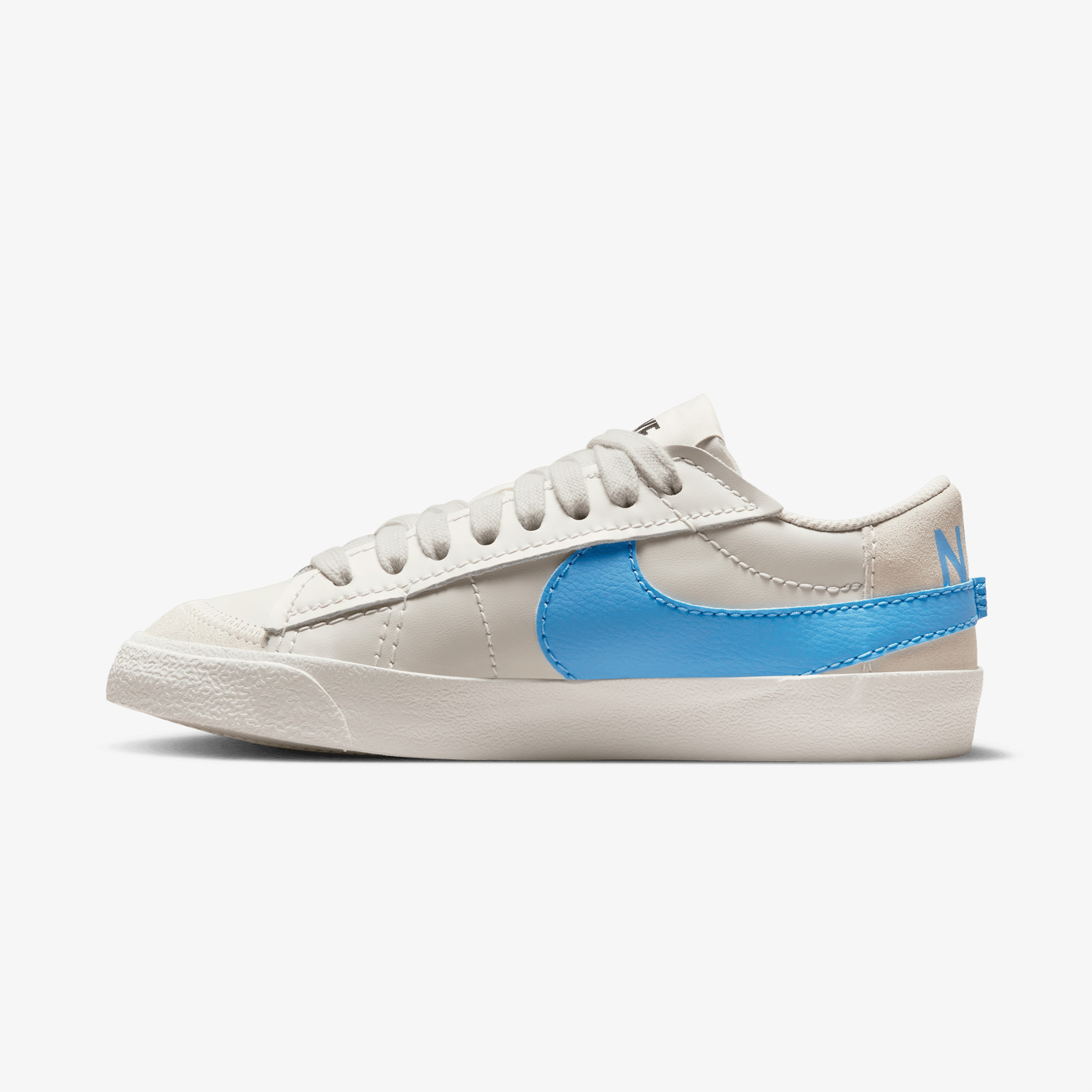 Nike Blazer Low 77 Jumbo Kadın Krem Spor Ayakkabı