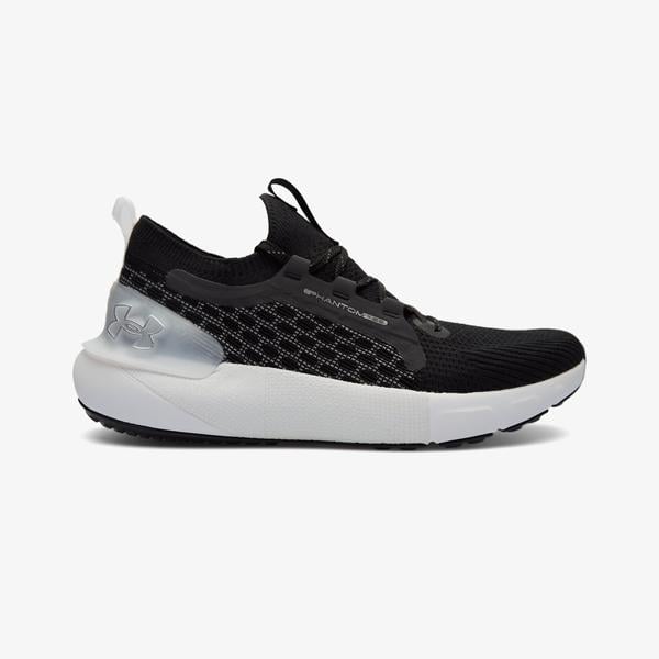 Under Armour Hovr Phantom 3 Se Rflct Lace Regular Erkek Siyah Koşu Ayakkabısı