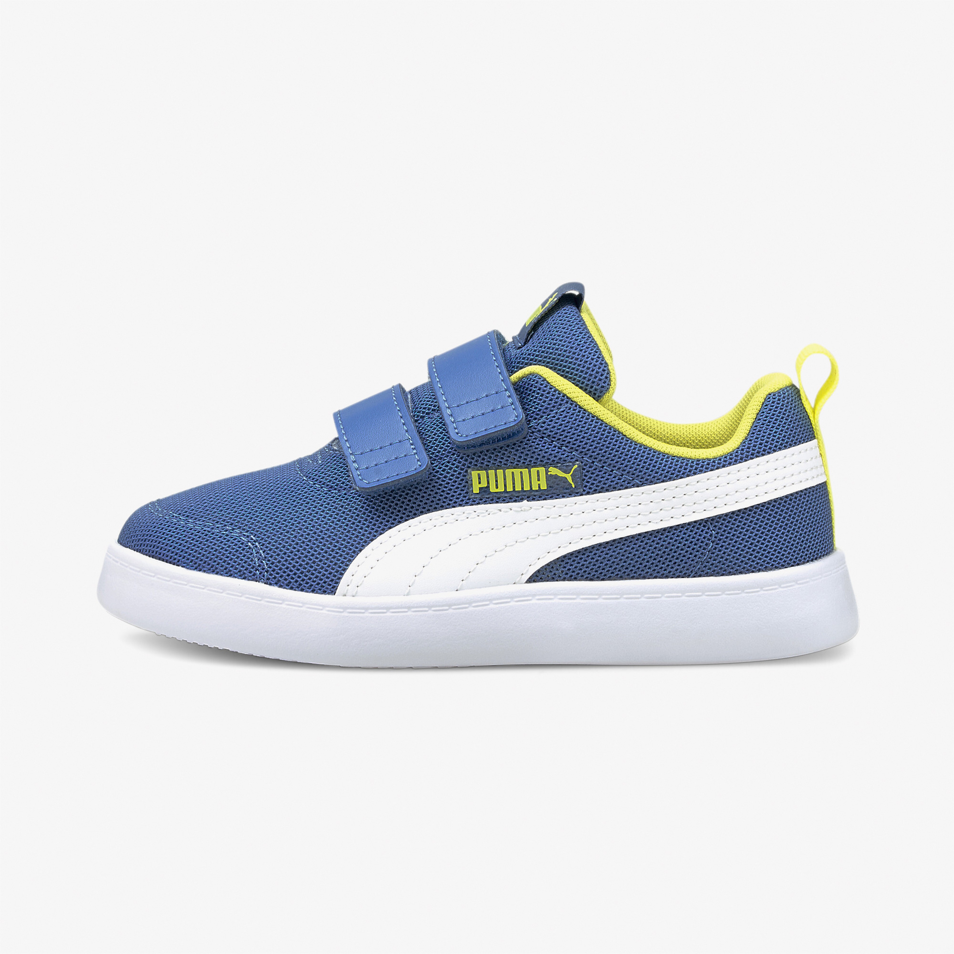Puma Courtflex V2 Mesh Çocuk Beyaz Spor Ayakkabı