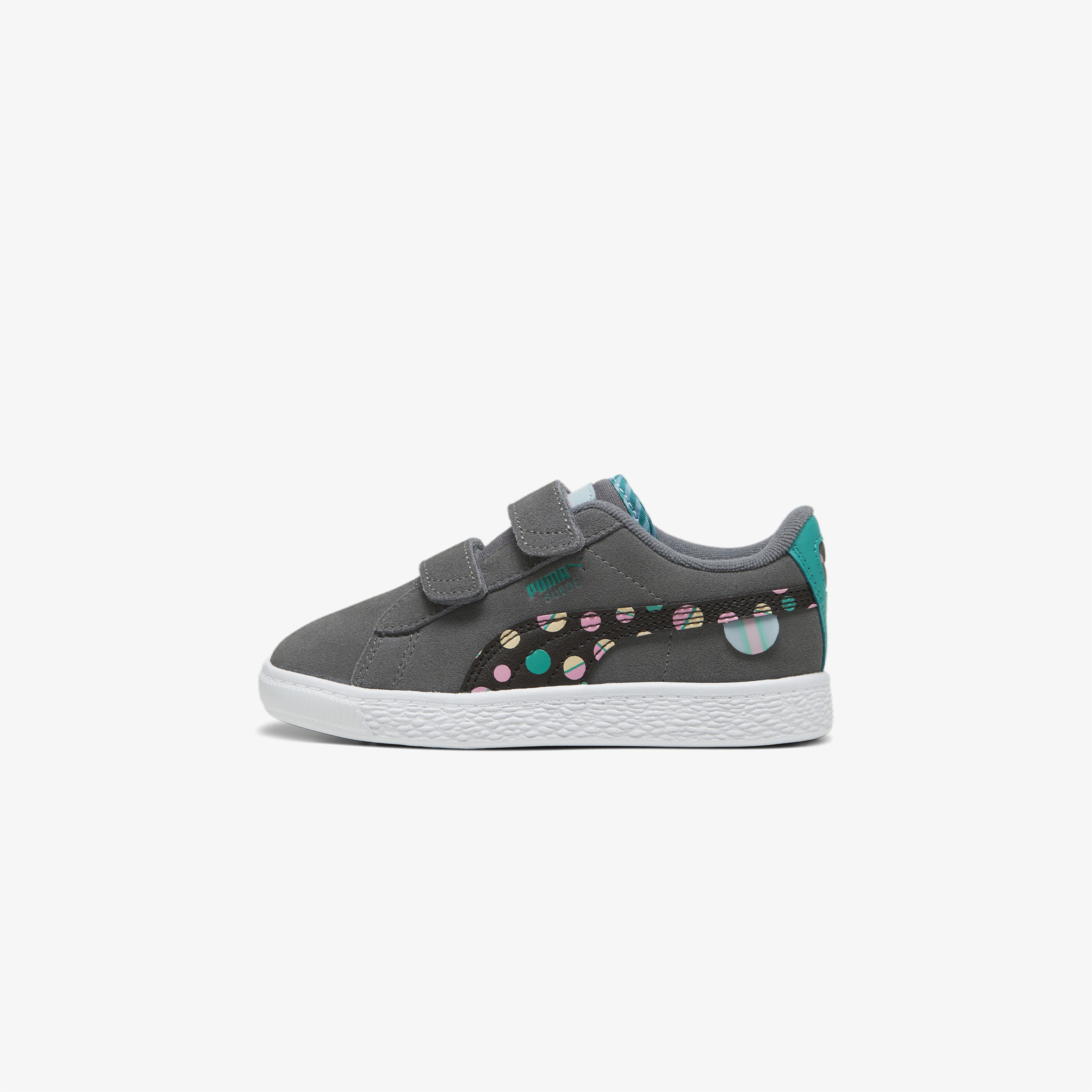 Puma Suede Classic Lf Sum Çocuk Gri/Yeşil Spor Ayakkabı