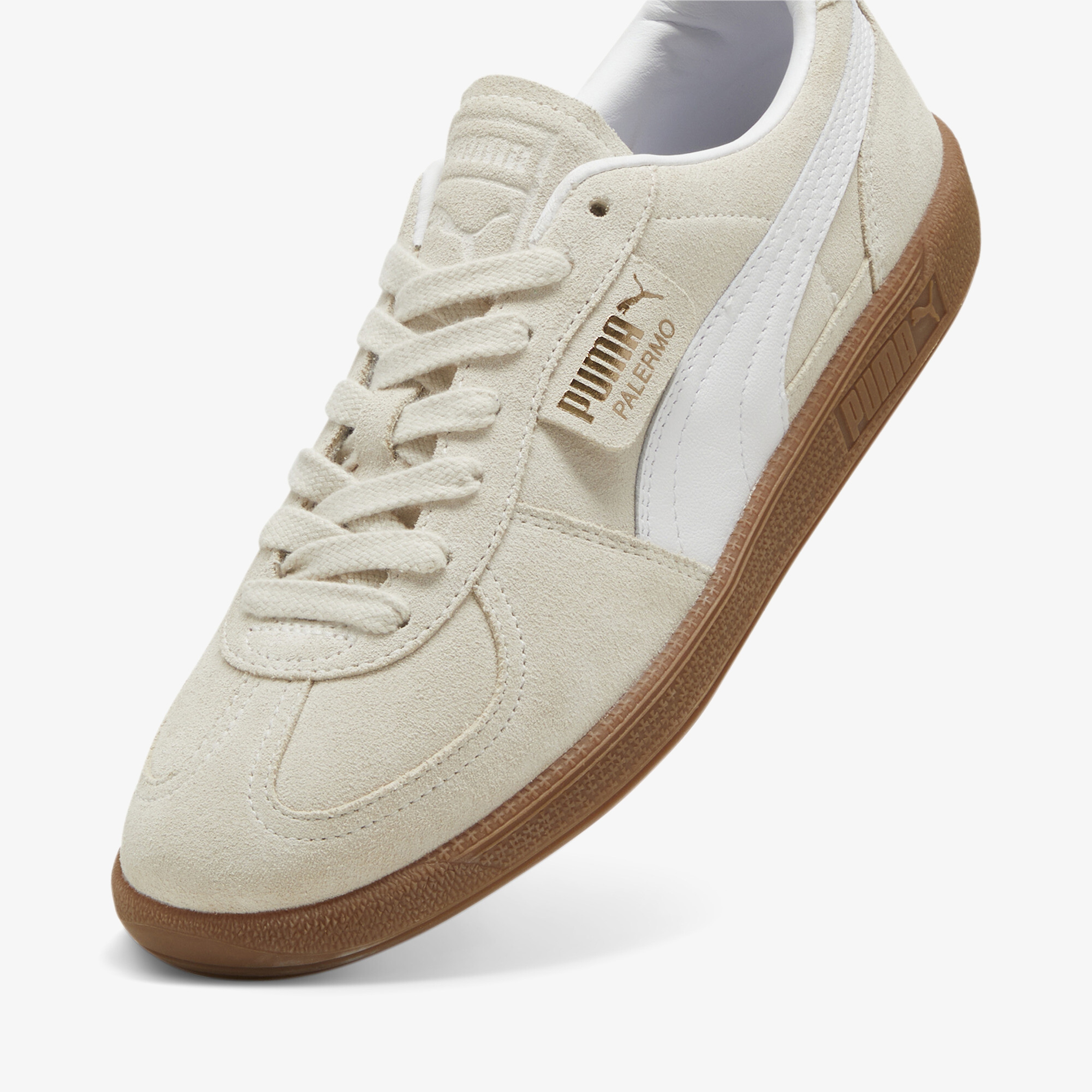 Puma Palermo Unisex Krem Spor Ayakkabı