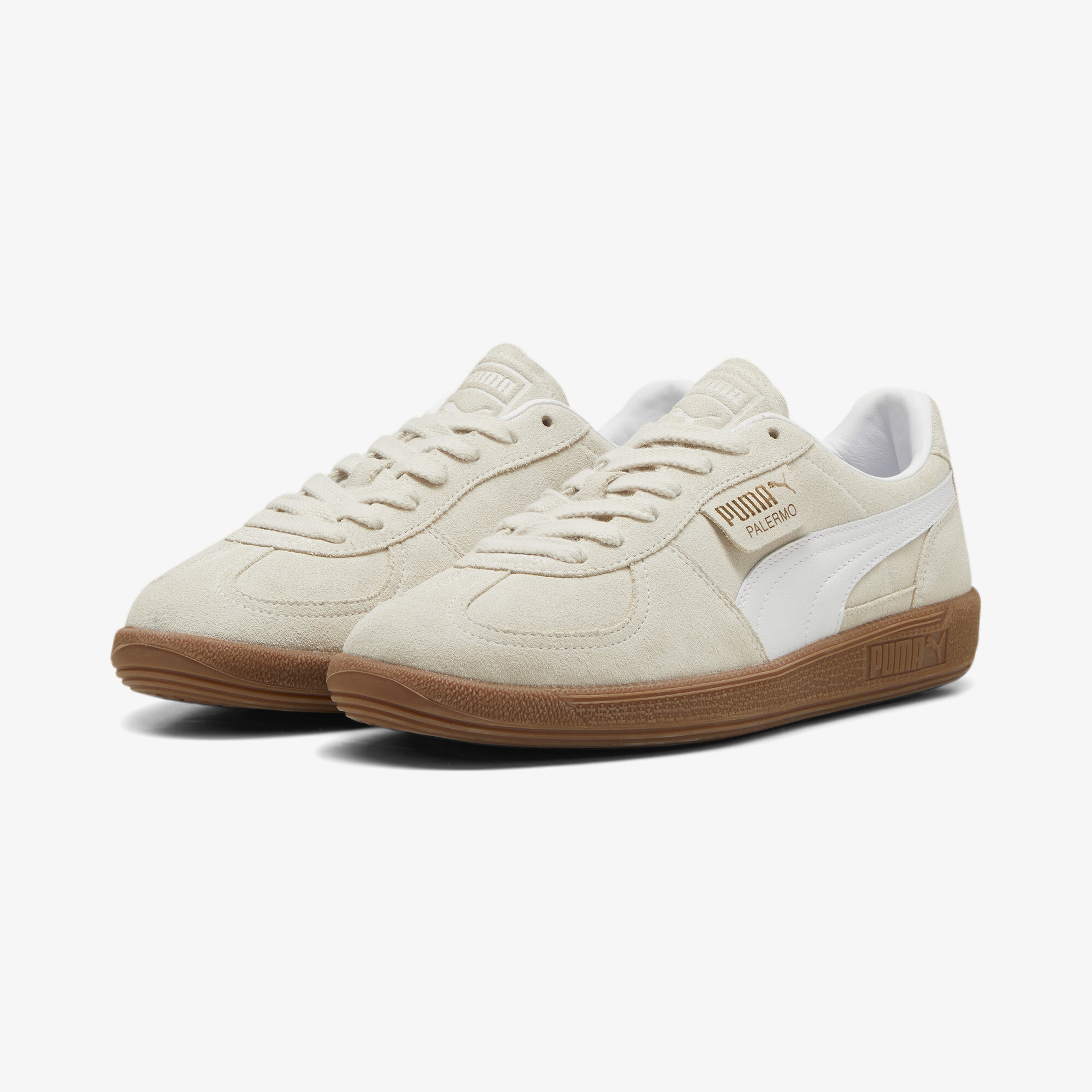 Puma Palermo Unisex Krem Spor Ayakkabı