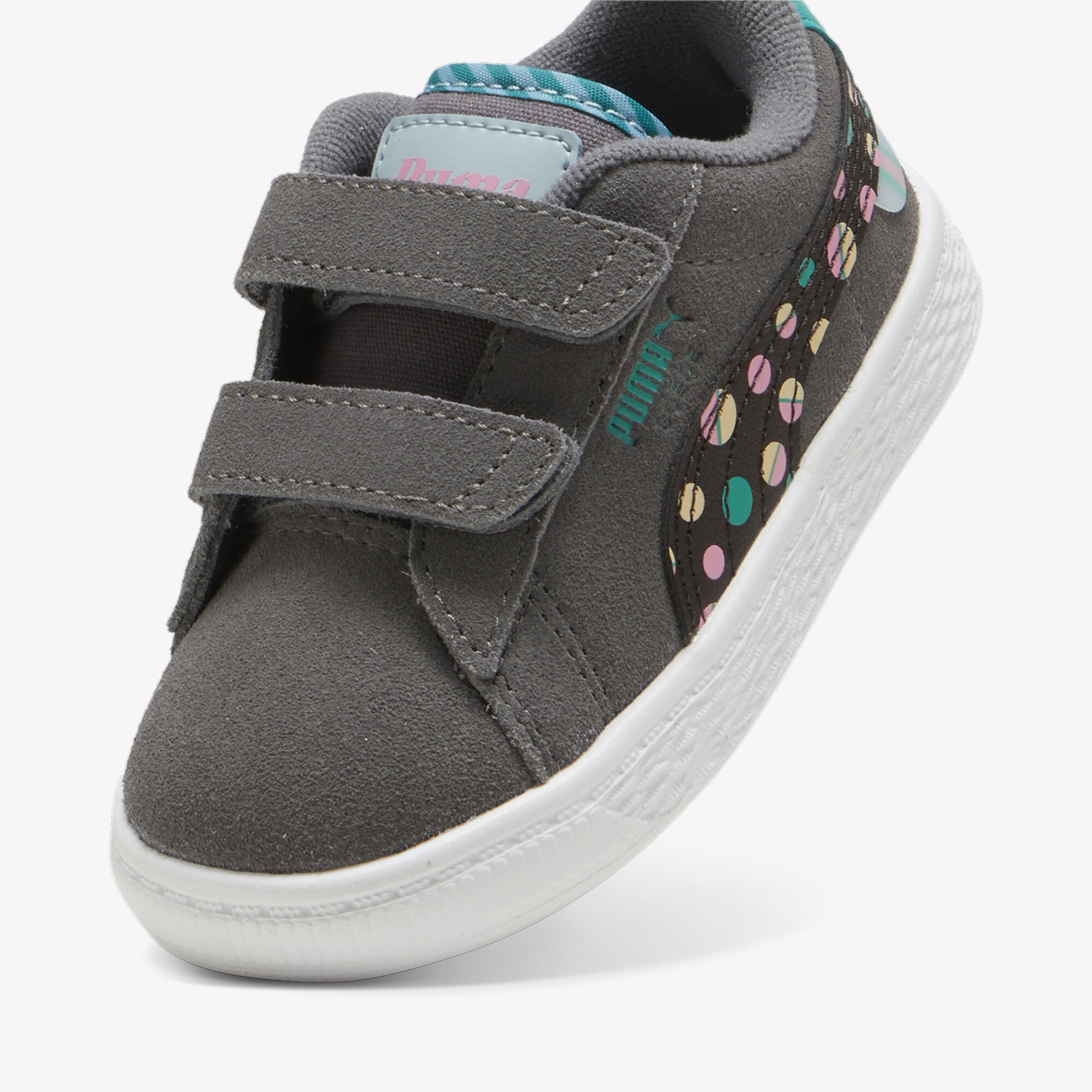 Puma Suede Classic Lf Sum Bebek Gri/Yeşil Spor Ayakkabı