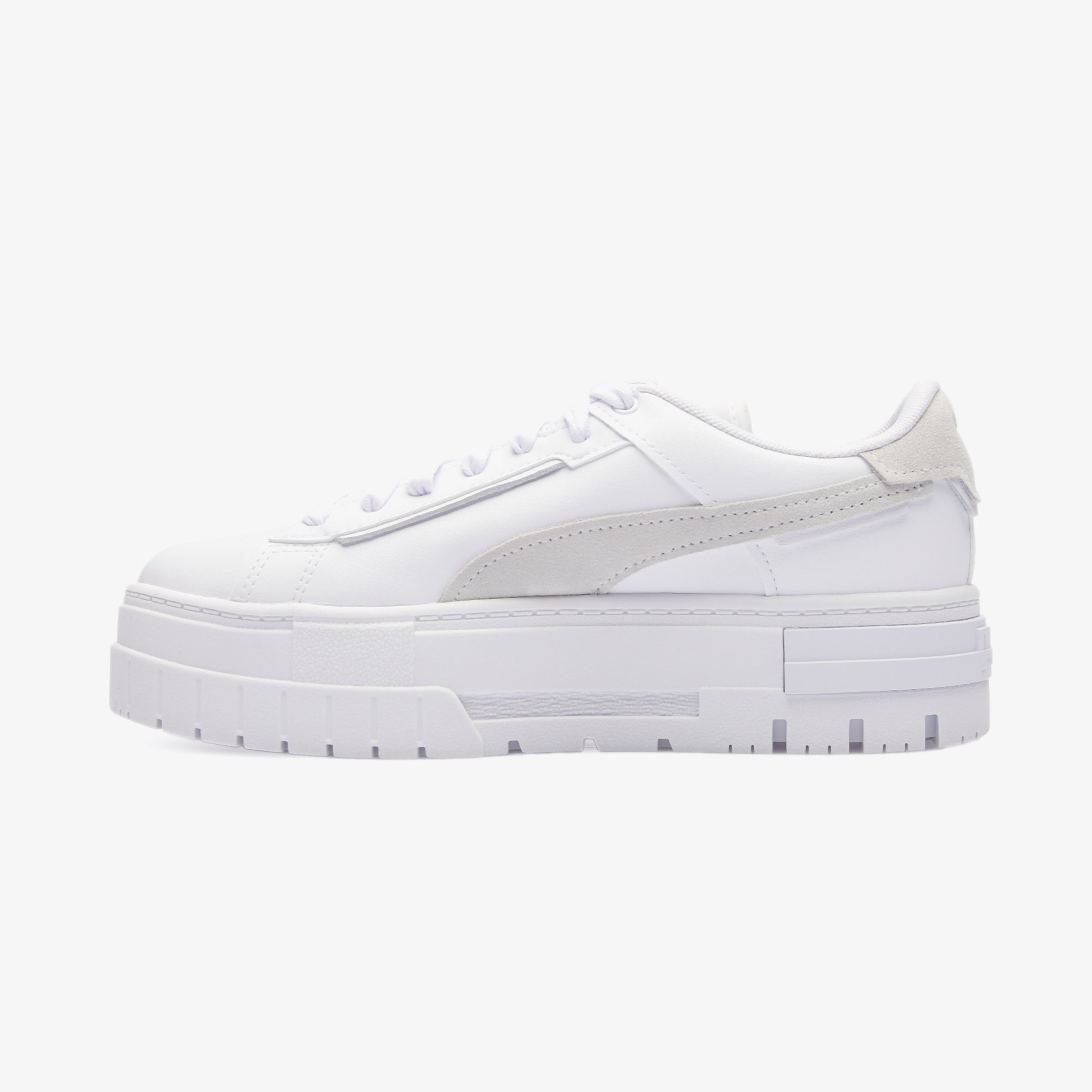 Puma Mayze Crashed Kadın Beyaz Spor Ayakkabı