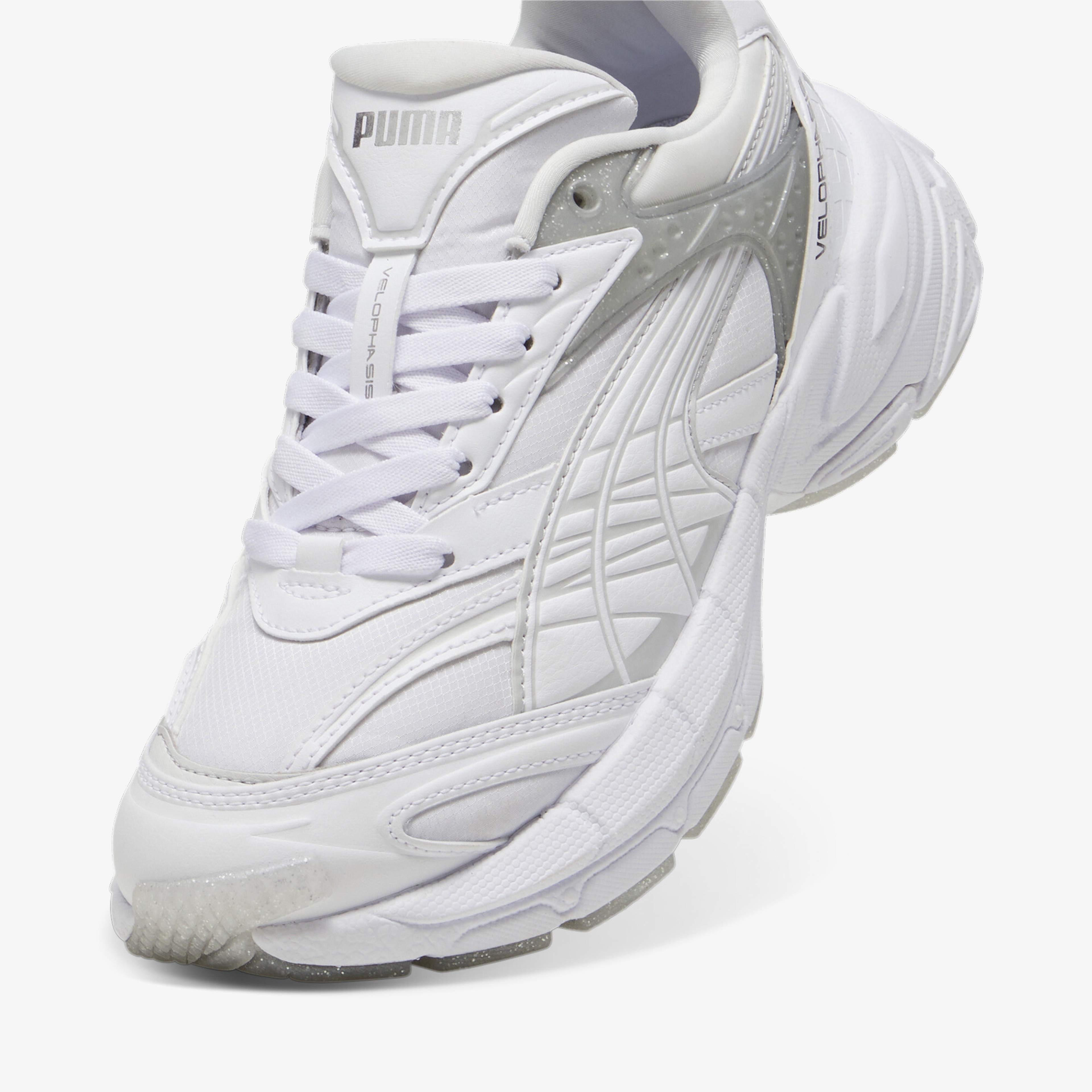 Puma Velophasis Jelly Glitter Kadın Beyaz Spor Ayakkabı