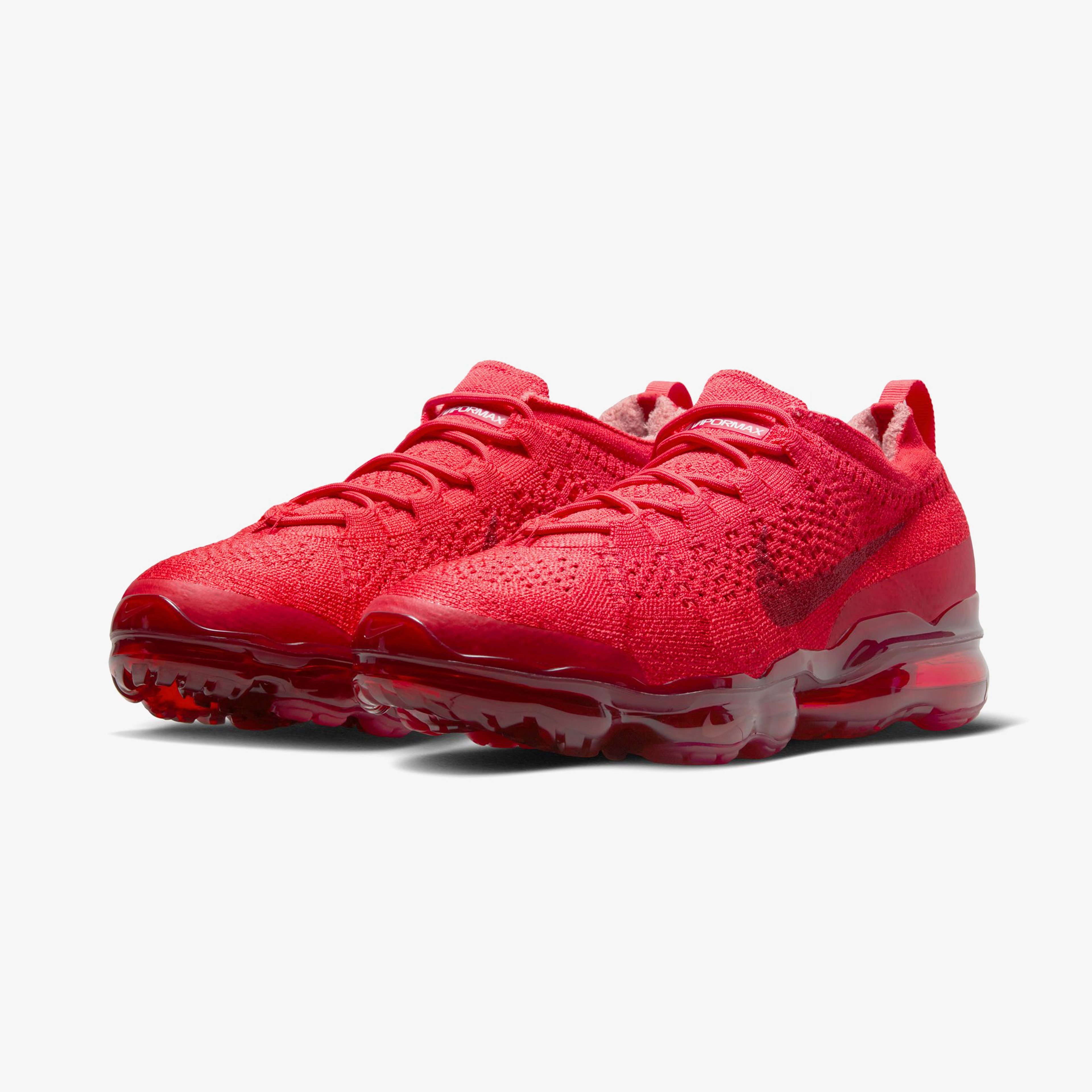Nike Air VaporMax 2023 Flyknit Erkek Kırmızı Spor Ayakkabı