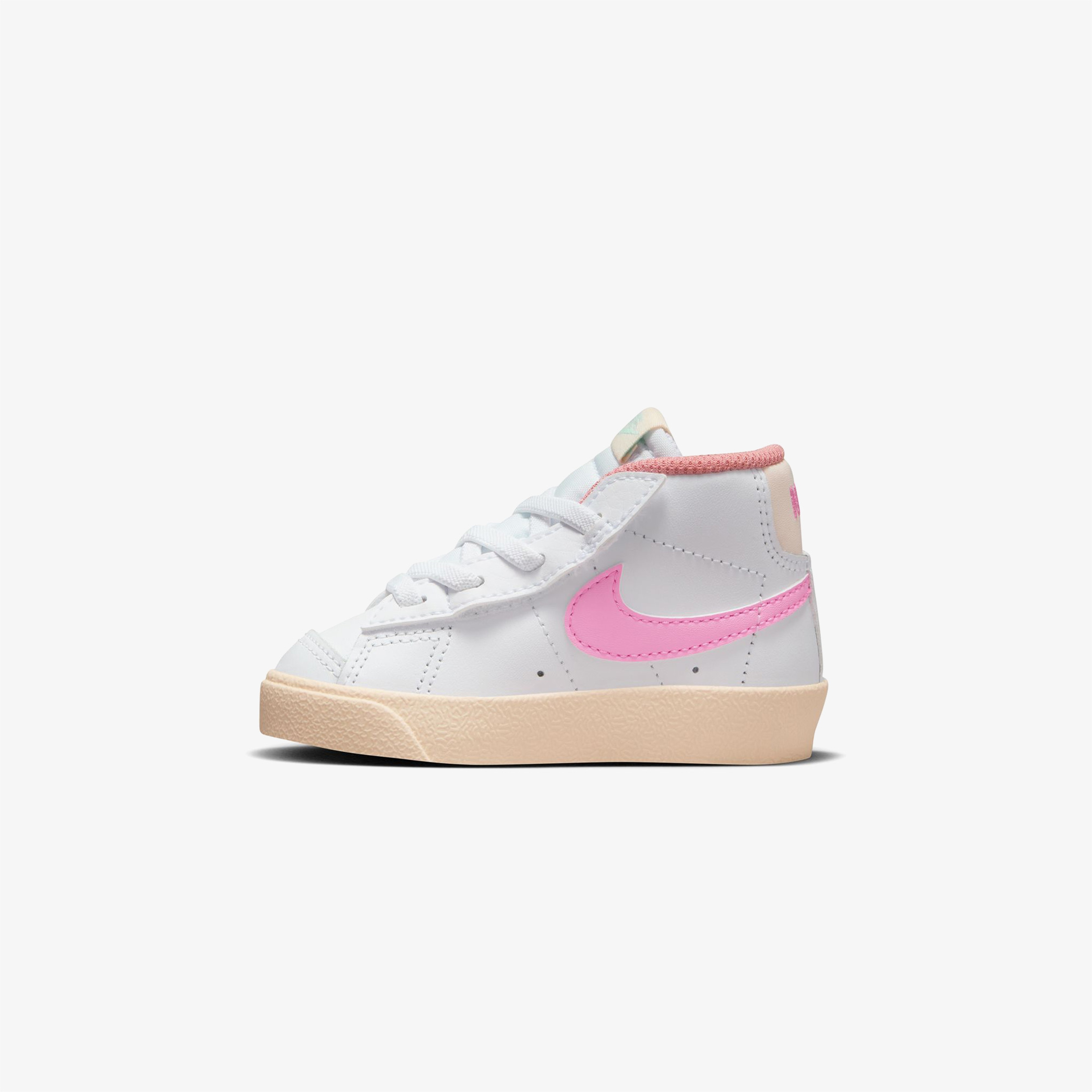 Nike Blazer Mid 77 Vintage Nas Bebek Beyaz/Pembe Spor Ayakkabı
