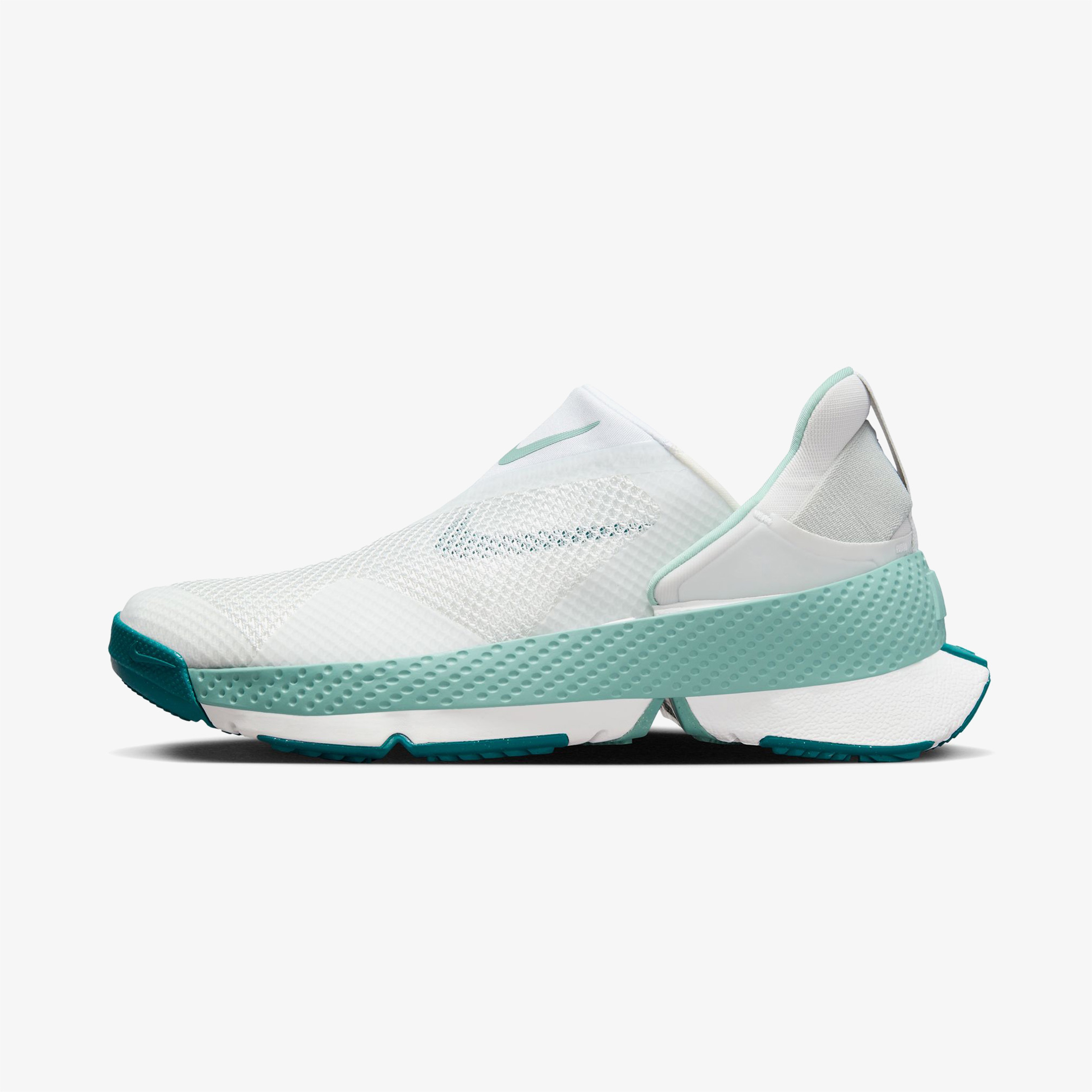 Nike Go FlyEase Easy On/Off Kadın Beyaz/Mavi Spor Ayakkabı