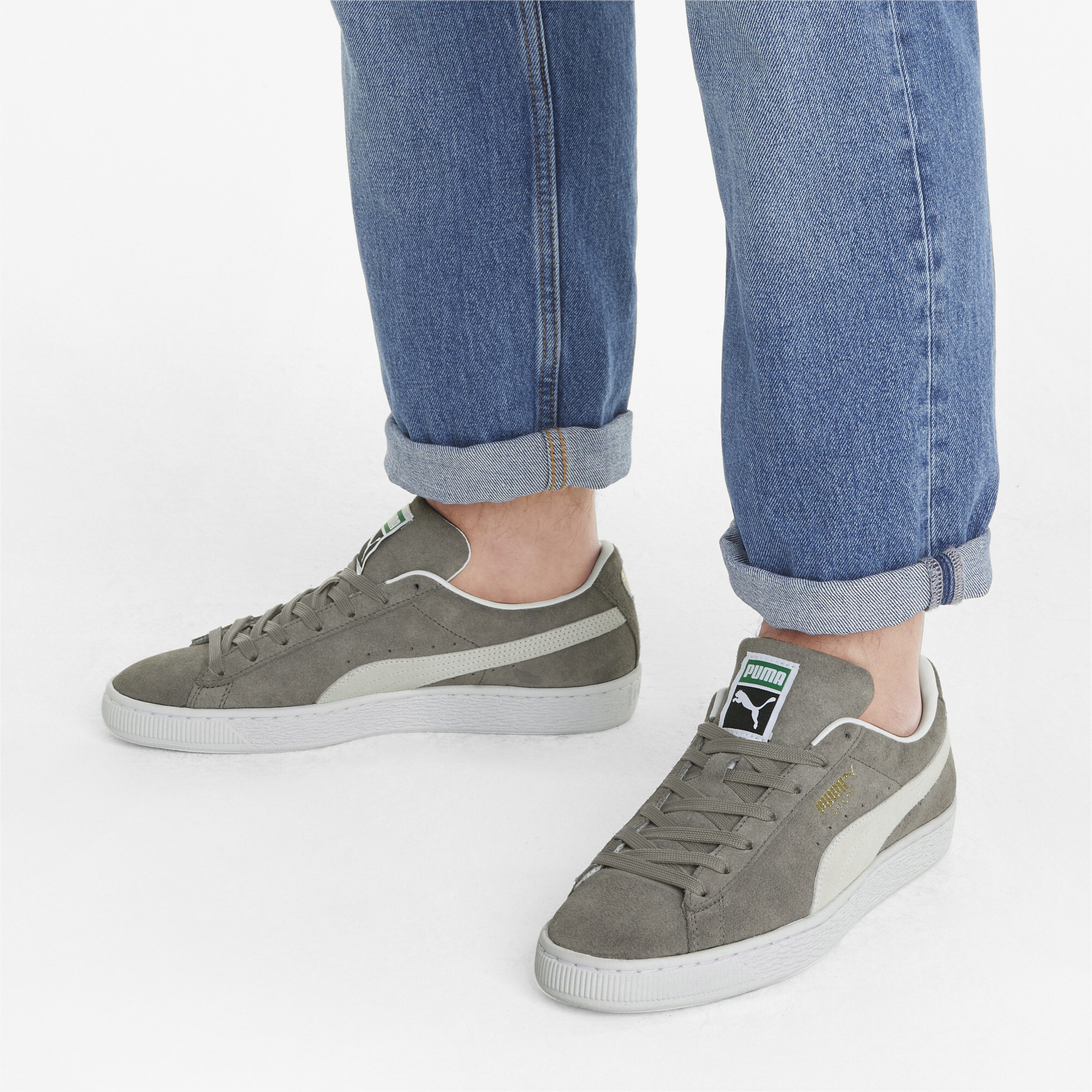 Puma Suede Classic XXI Unisex Gri Spor Ayakkabı
