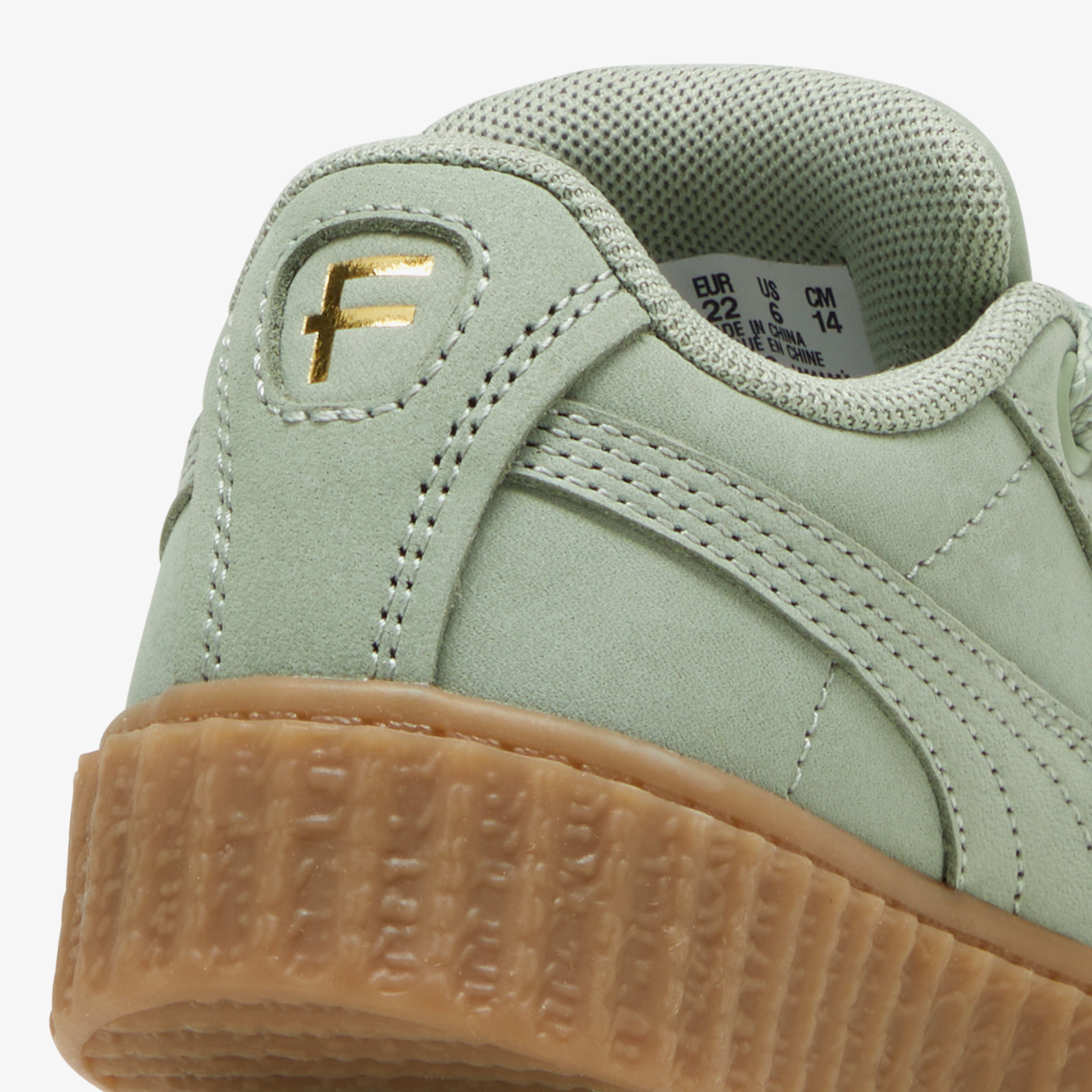 Puma Creeper Phatty Nubuck Bebek Yeşil Spor Ayakkabı