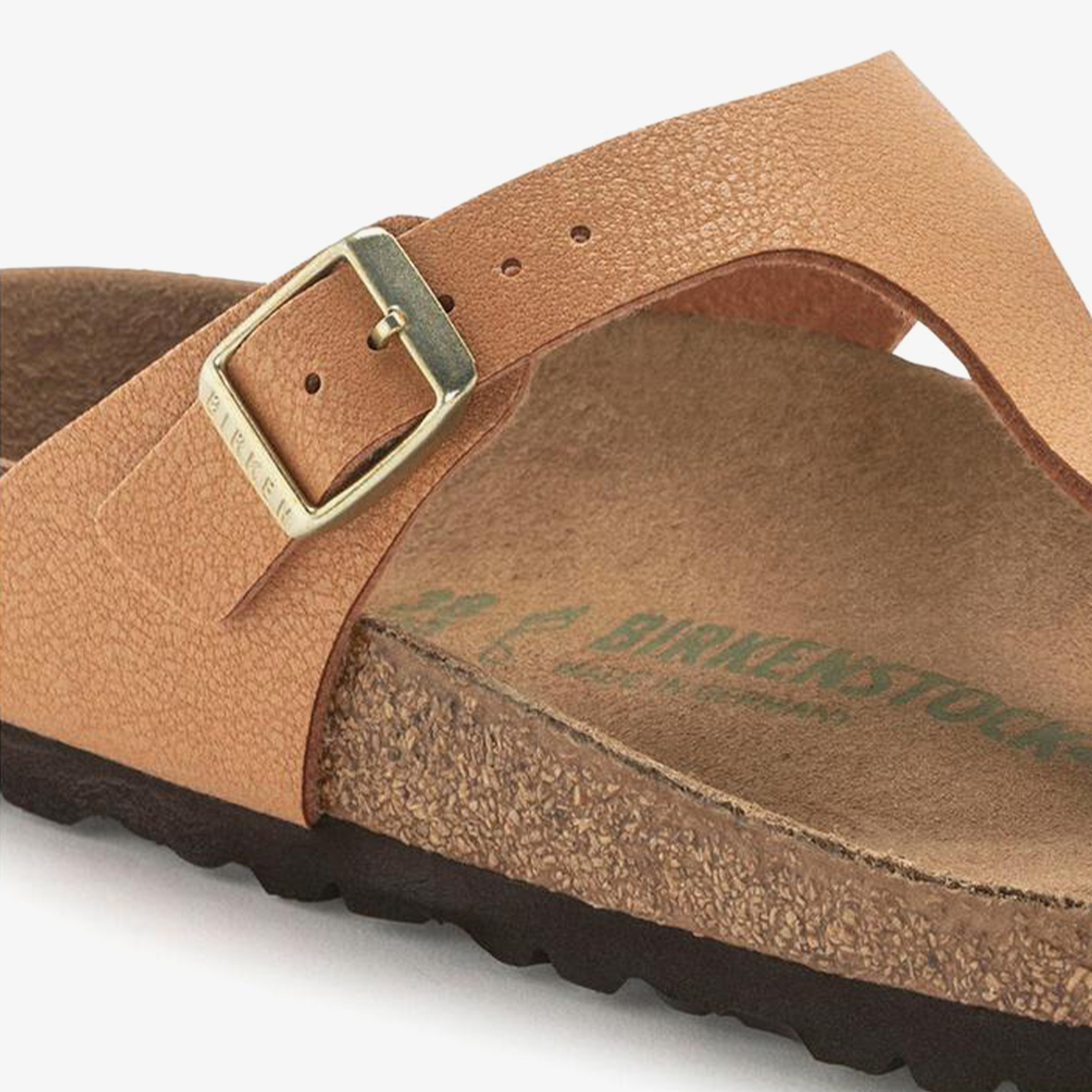 Birkenstock Gizeh Bf Earthy Vegan Kadın Kahverengi Terlik