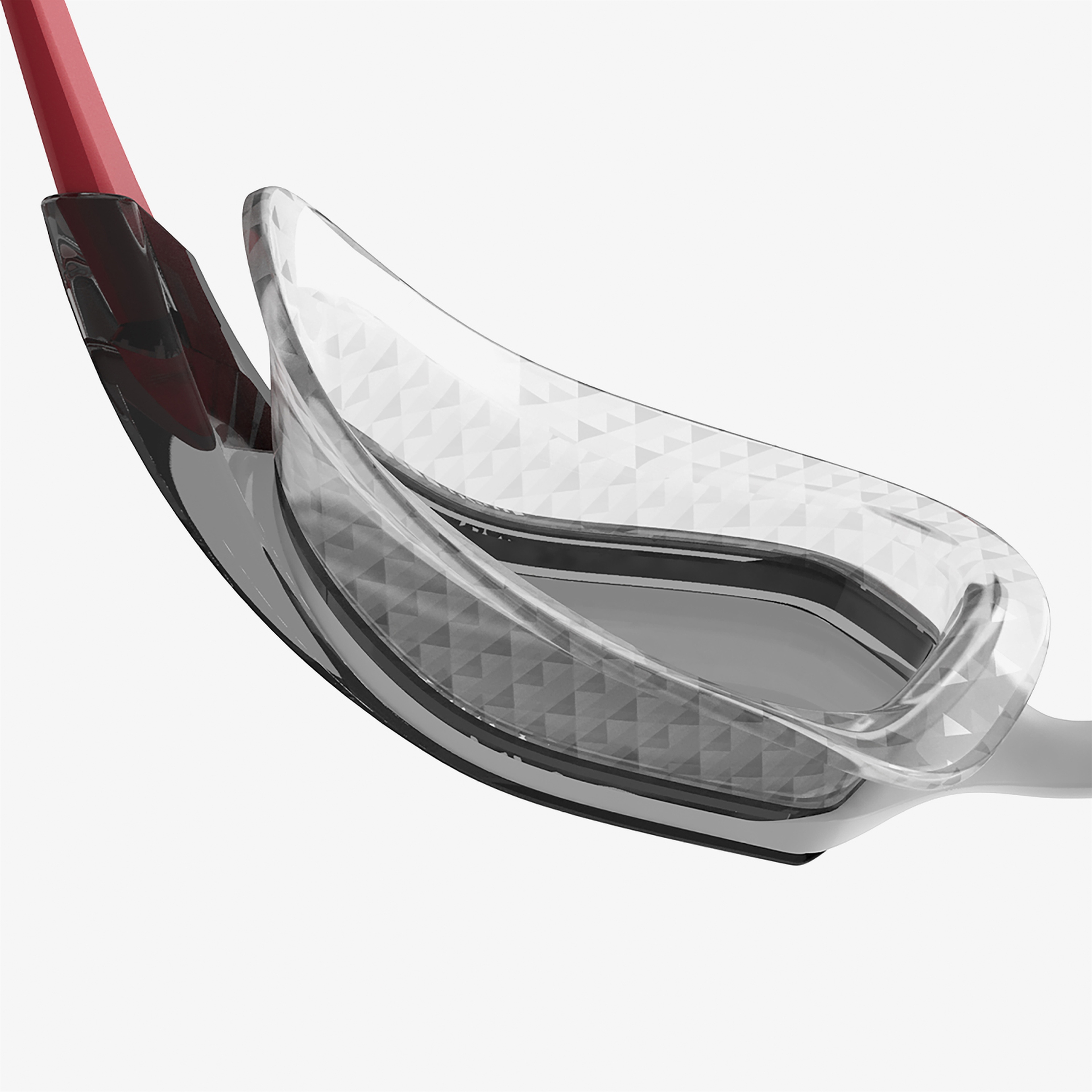 Speedo Unisex Kırmızı Yüzücü Gözlüğü