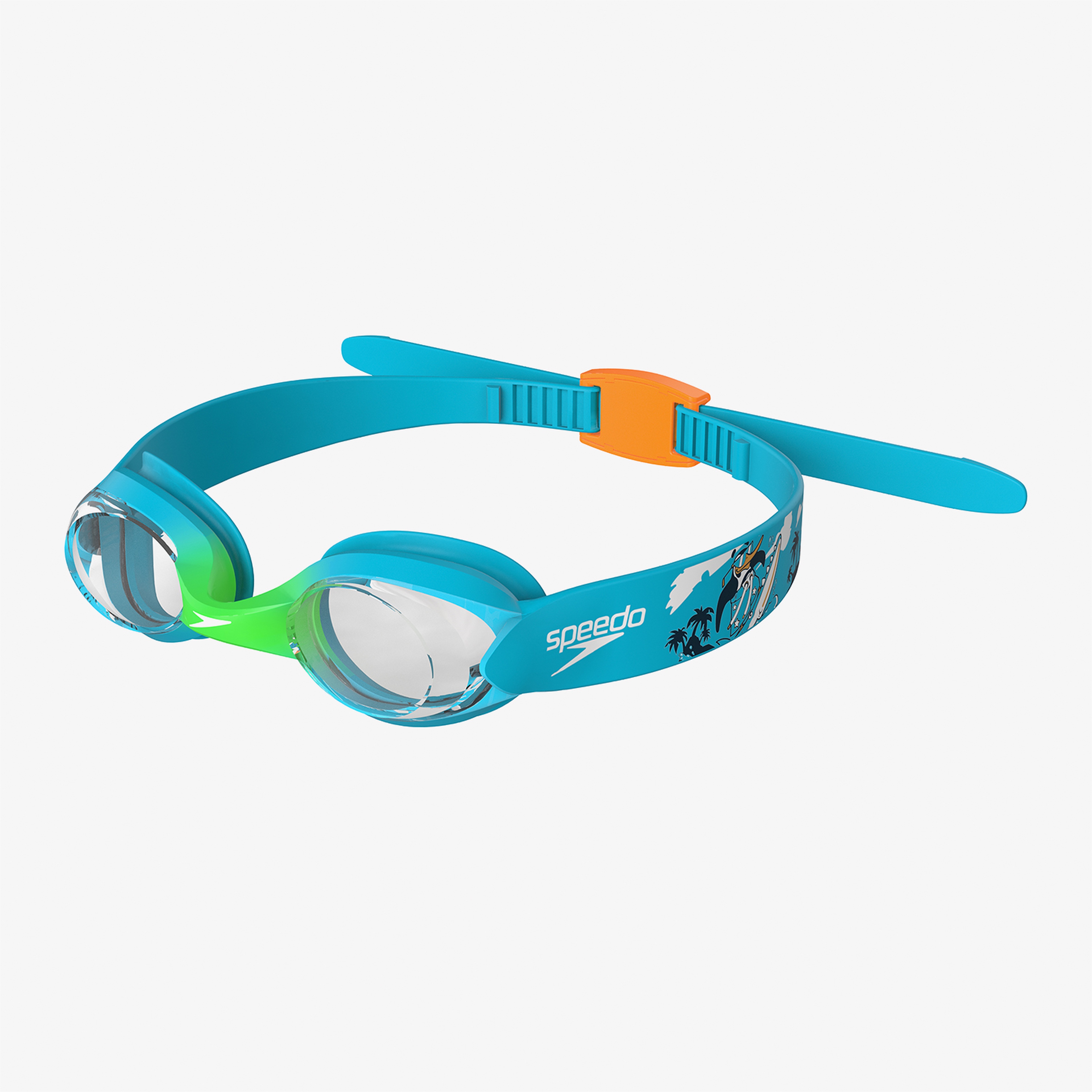Speedo Çocuk Mavi Yüzücü Gözlüğü