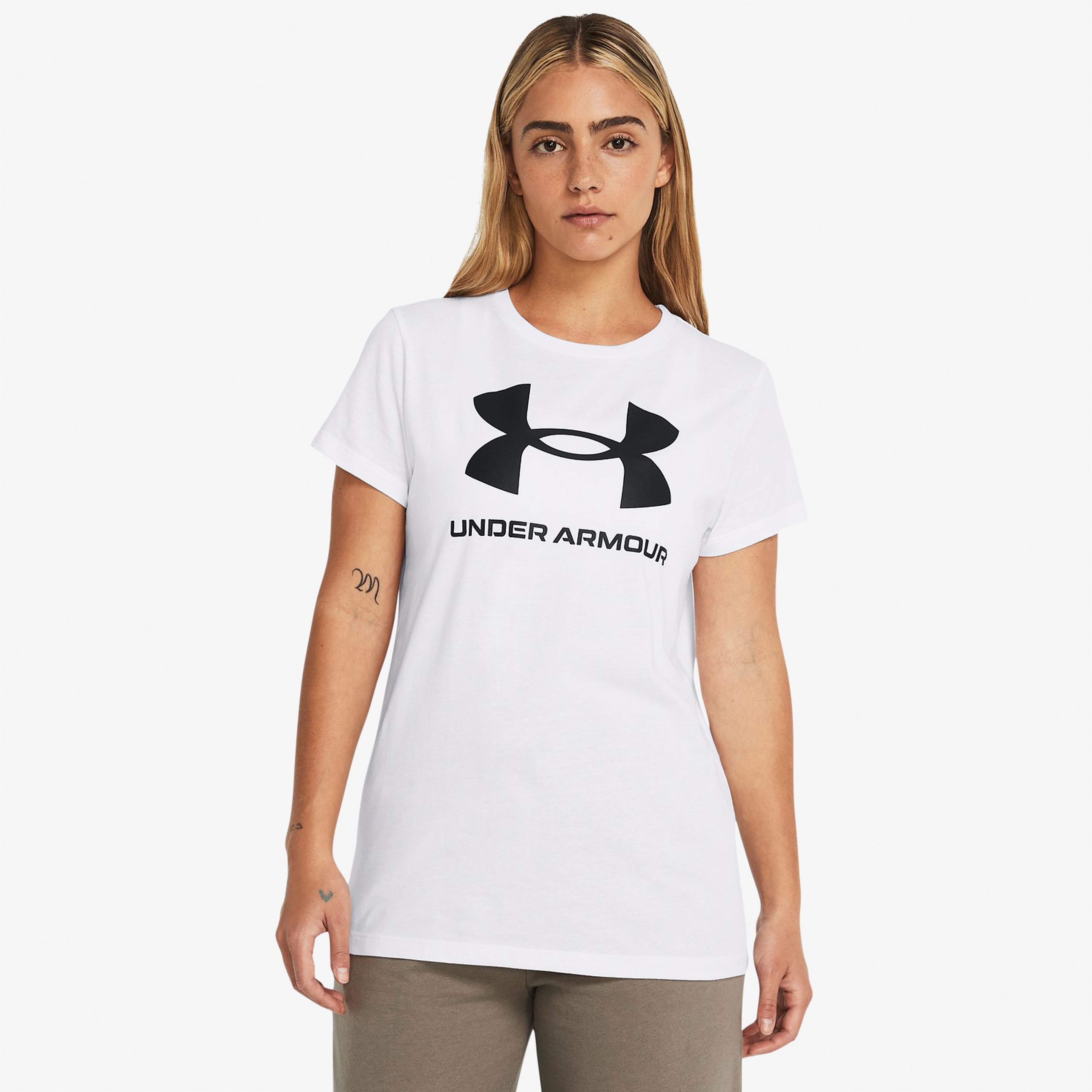 Under Armour Kadın Beyaz T-Shirt