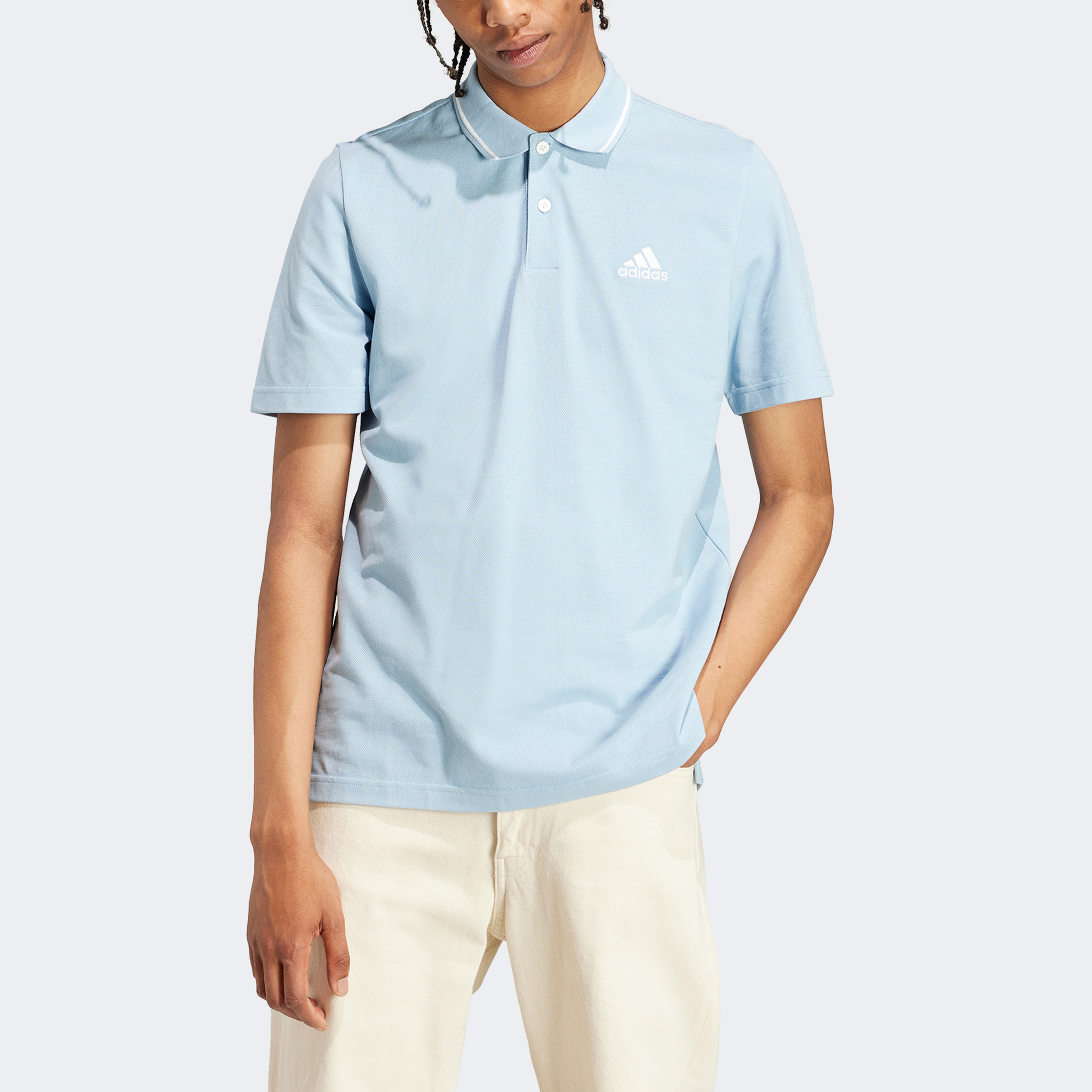 Adidas Erkek Mavi T-Shirt